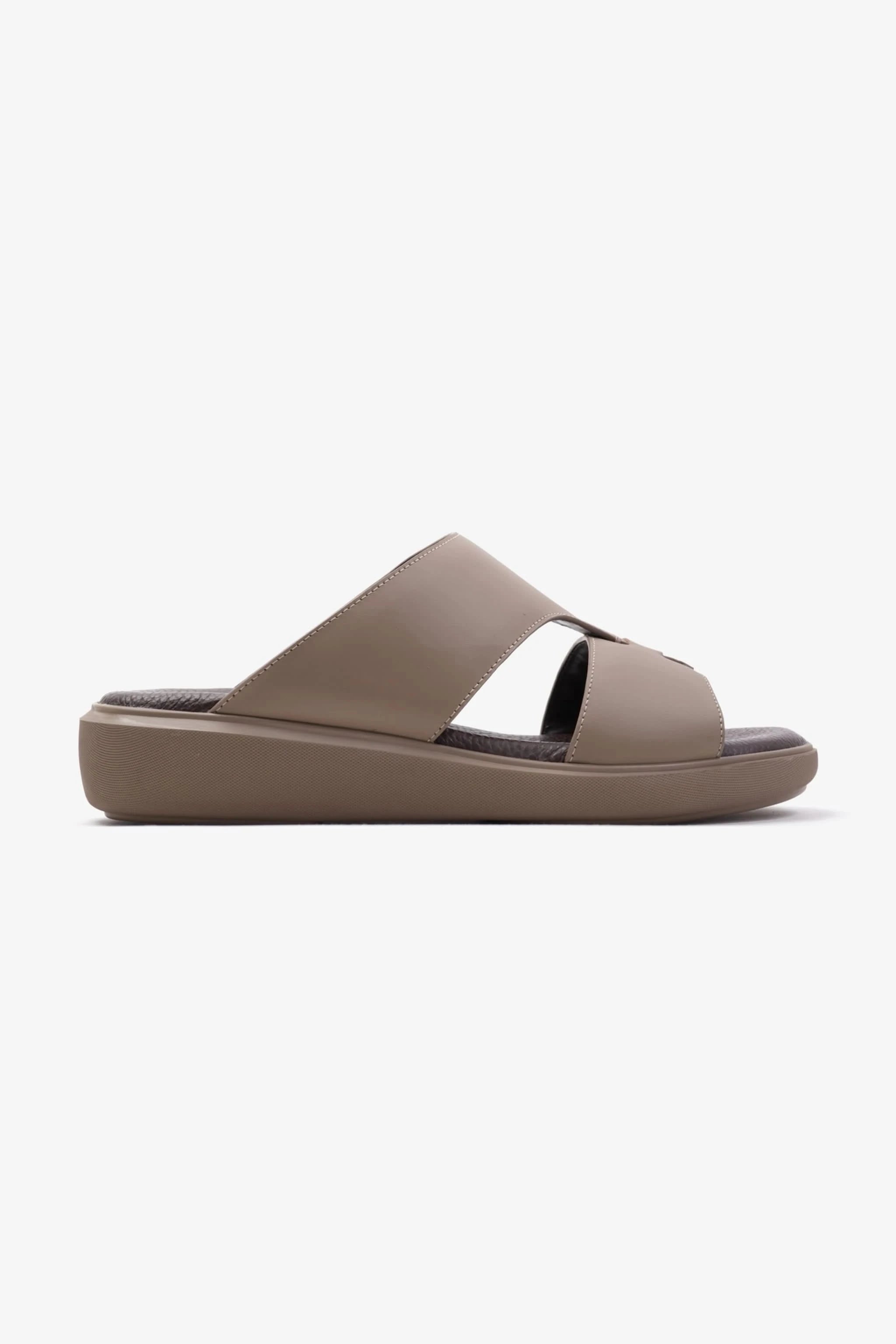 Uomo Cavalier Comfortable Slip-On Sandals with Cushioned Sole Stone - Seventy7
