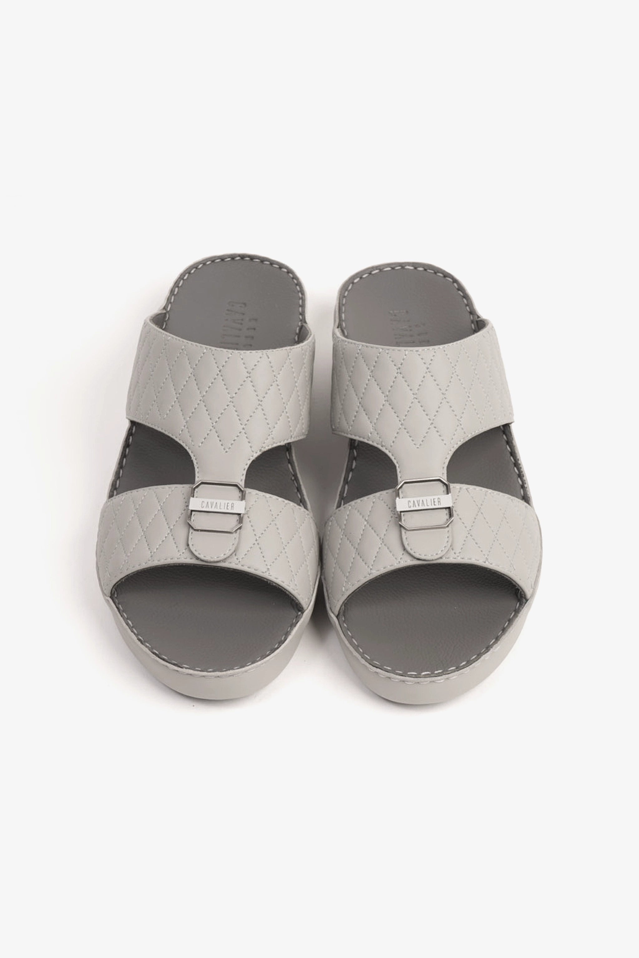 UOMO CAVALIER MENS SANDALS  - CV1105 LIGHT GREY - Seventy7