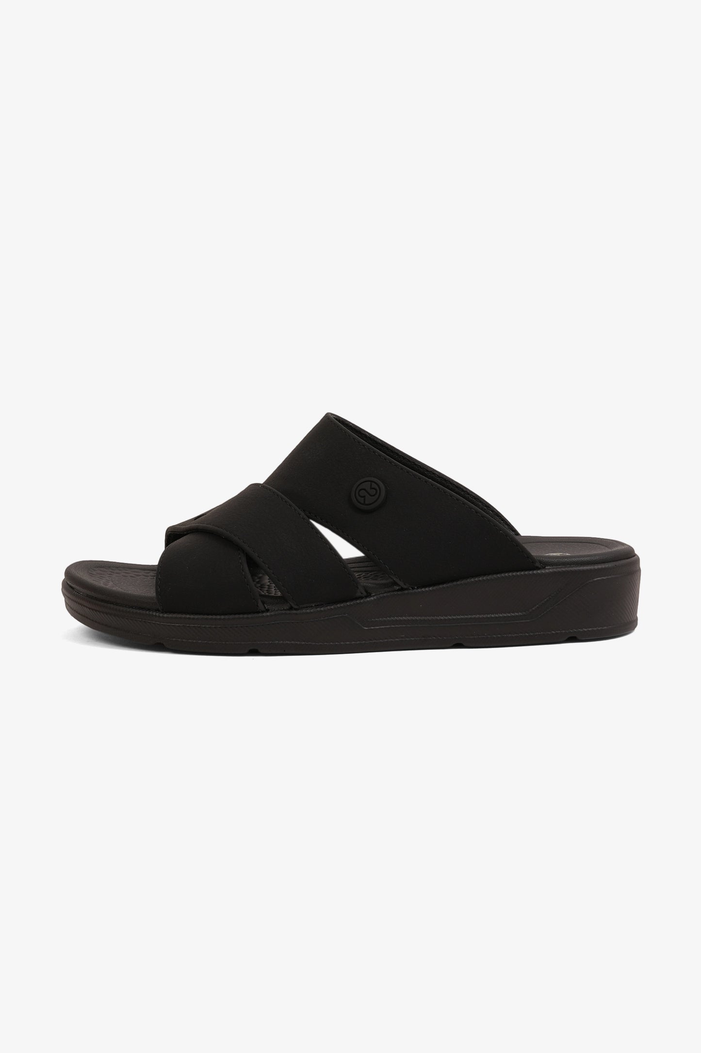 COMFORT PLUS BOYS COMFORT ARABIC SANDALS BLACK - Seventy7