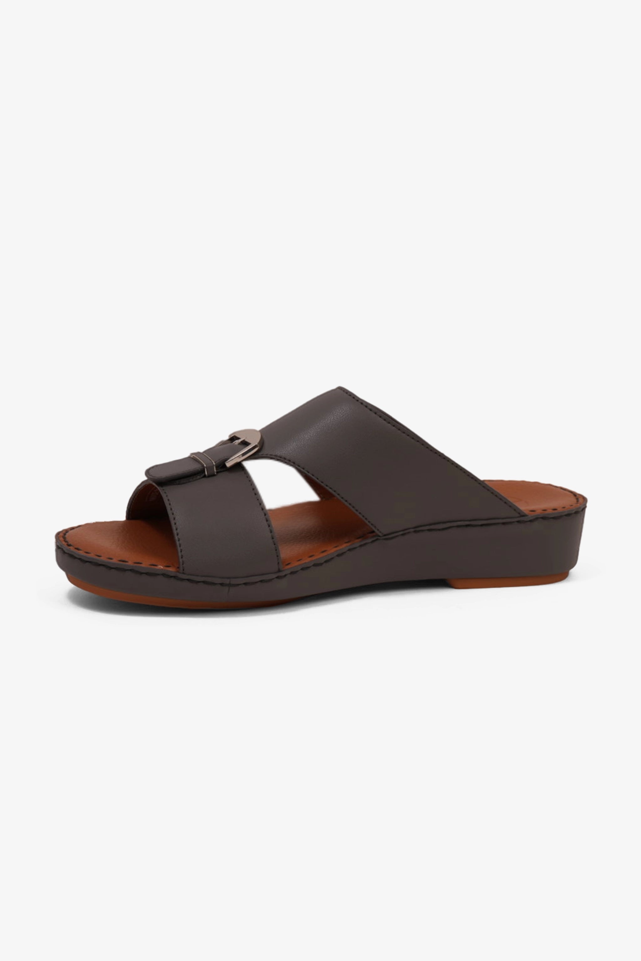 COMFORT PLUS MENS SANDALS - 7011 DARK GREY - Seventy7