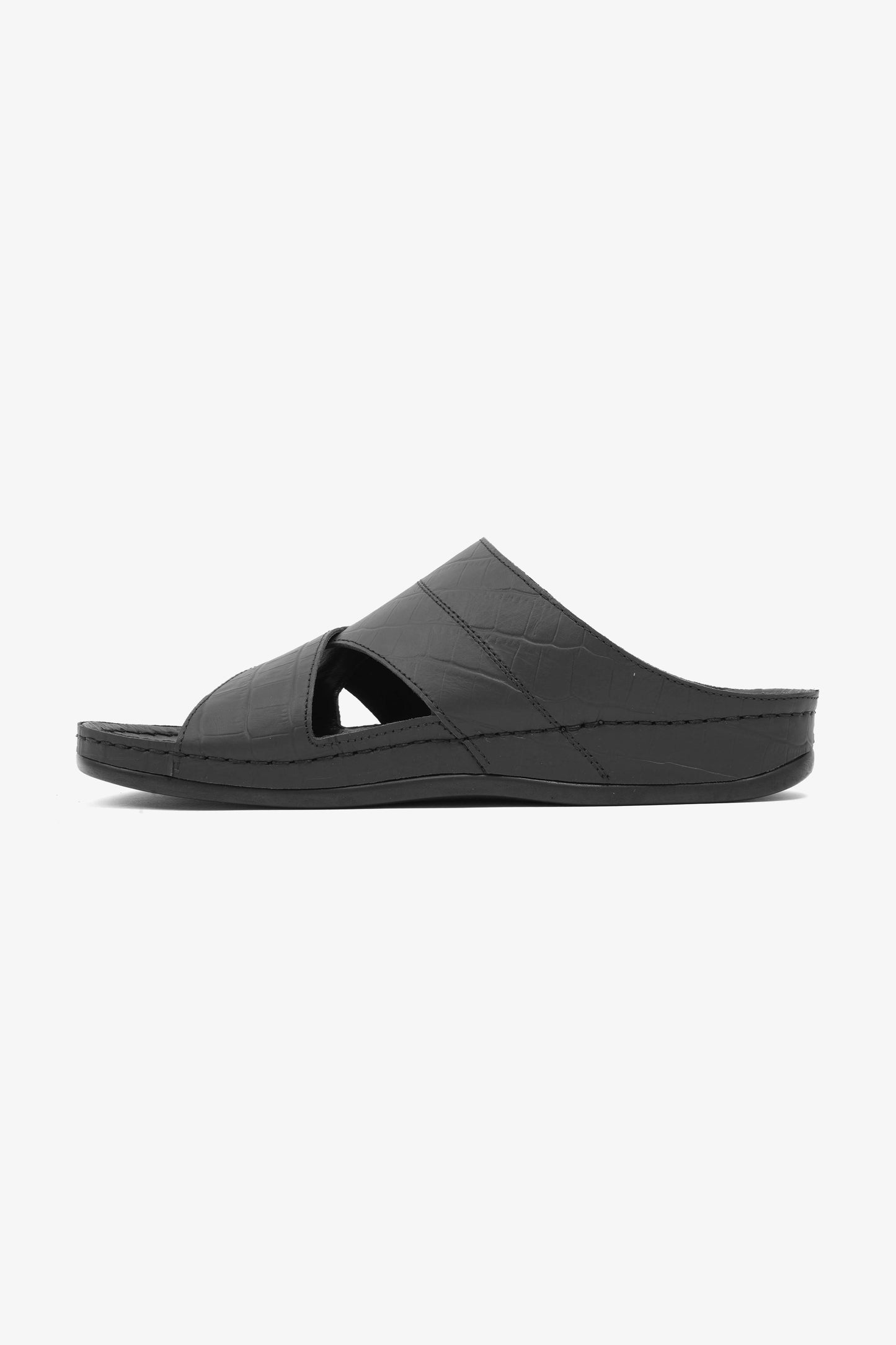 COMFORT PLUS MENS SANDALS  -  AV03 BLACK - Seventy7