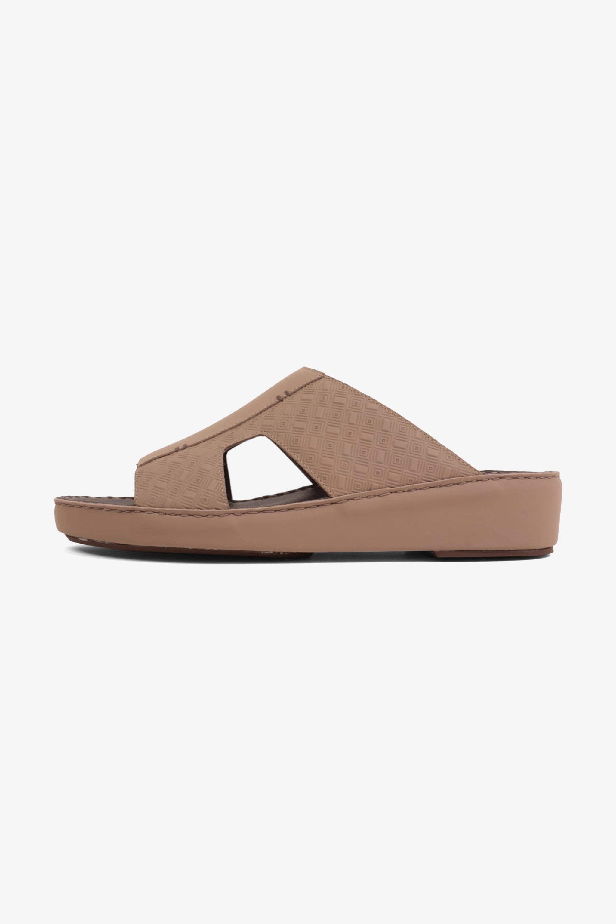 UOMO CAVALIER MEN'S ELITE COMFORT ARABIC SANDALS STONE - Seventy7