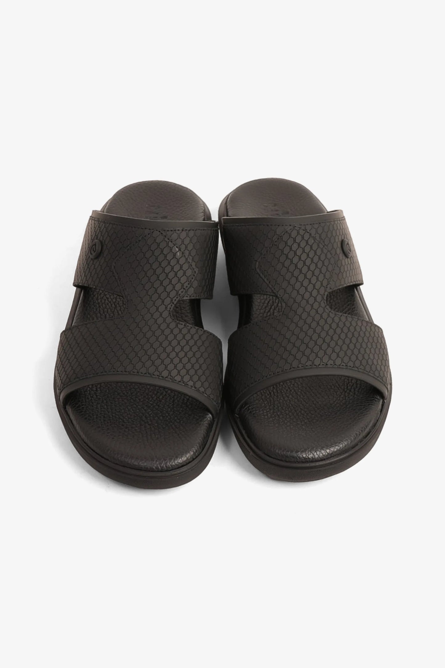 UOMO CAVALIER MENS SANDALS  -  ALP 123 BLACK - Seventy7