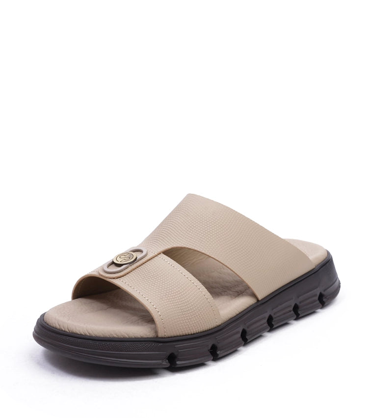 COMFORT PLUS MENS SANDALS - CP1006 MANDORLA - Seventy7