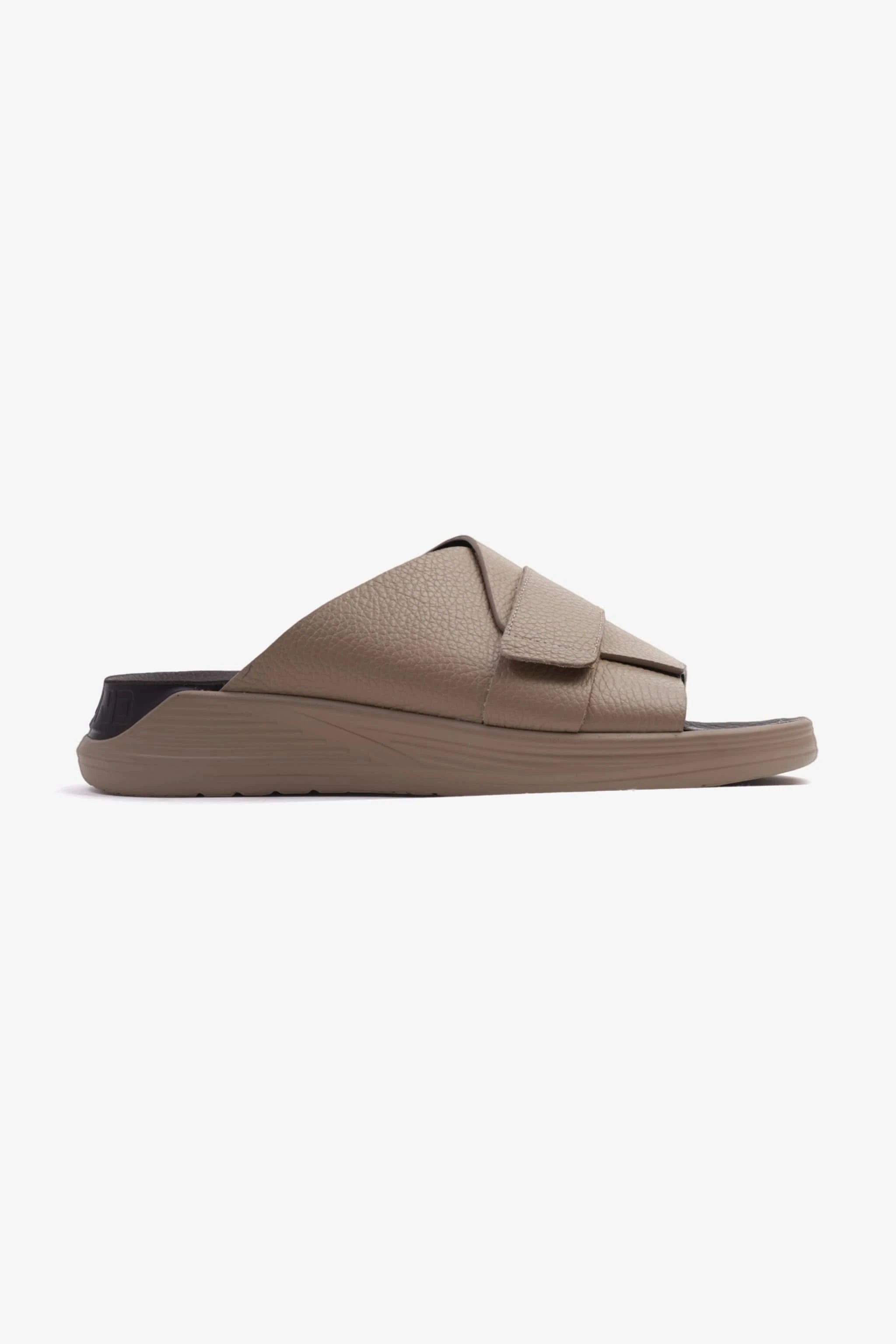 UOMO CAVALIER MEN'S STRAPPY SANDALS STONE - Seventy7