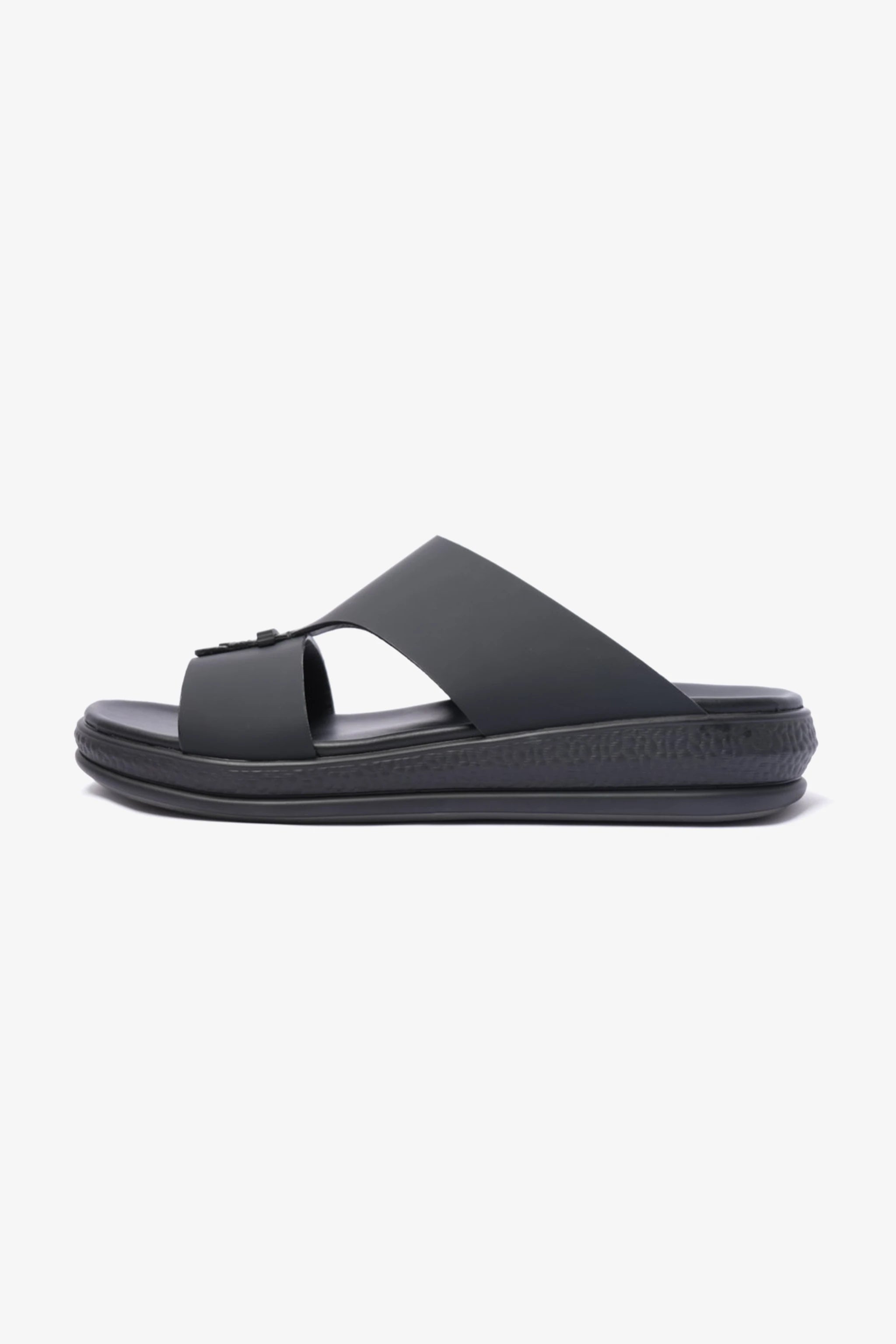 COMFORT PLUS TIMELESS DESIGN MENS SANDALS BLACK - Seventy7
