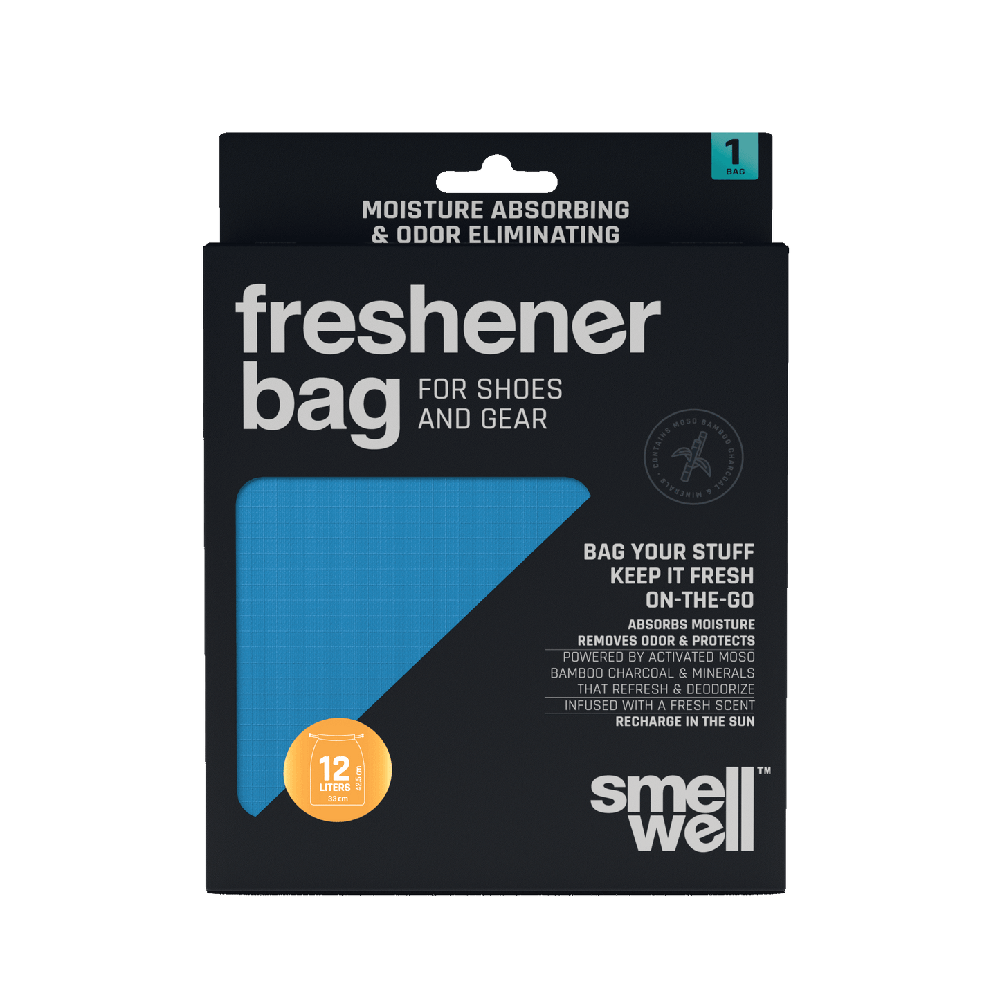 SMELLWELL FRESHNER BAG BLUE