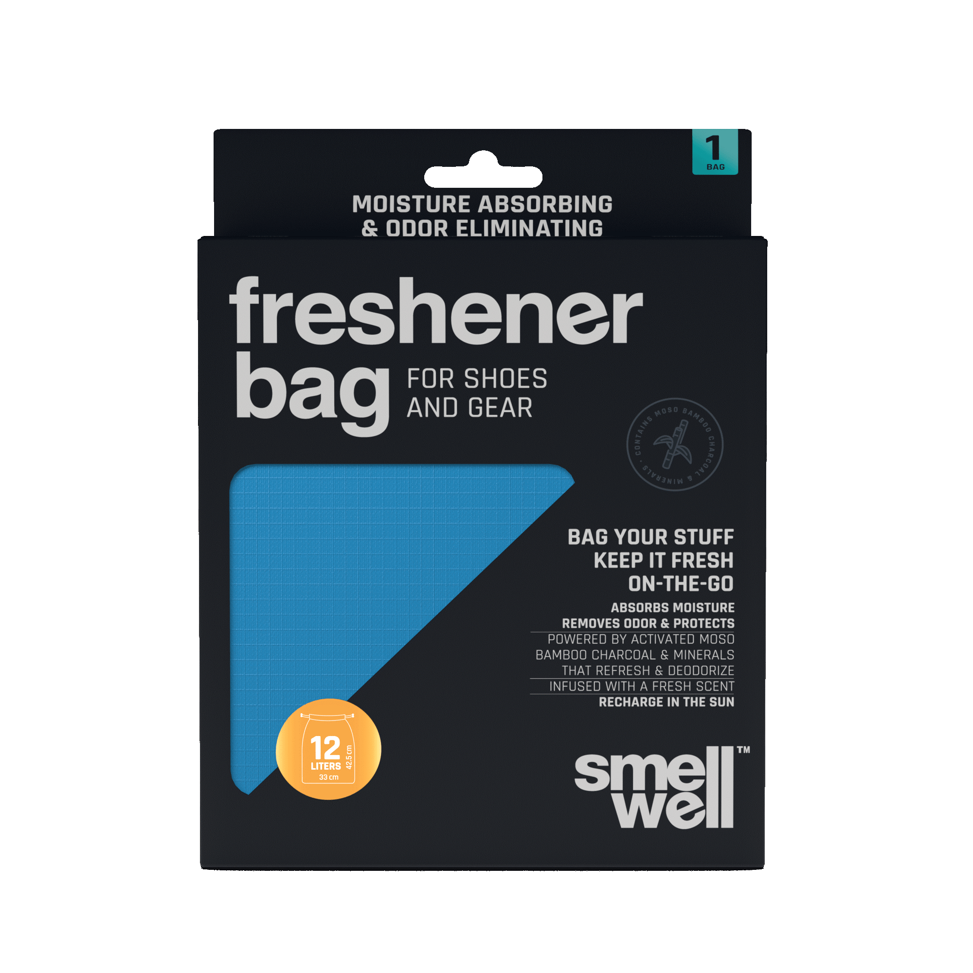 SMELLWELL FRESHNER BAG BLUE