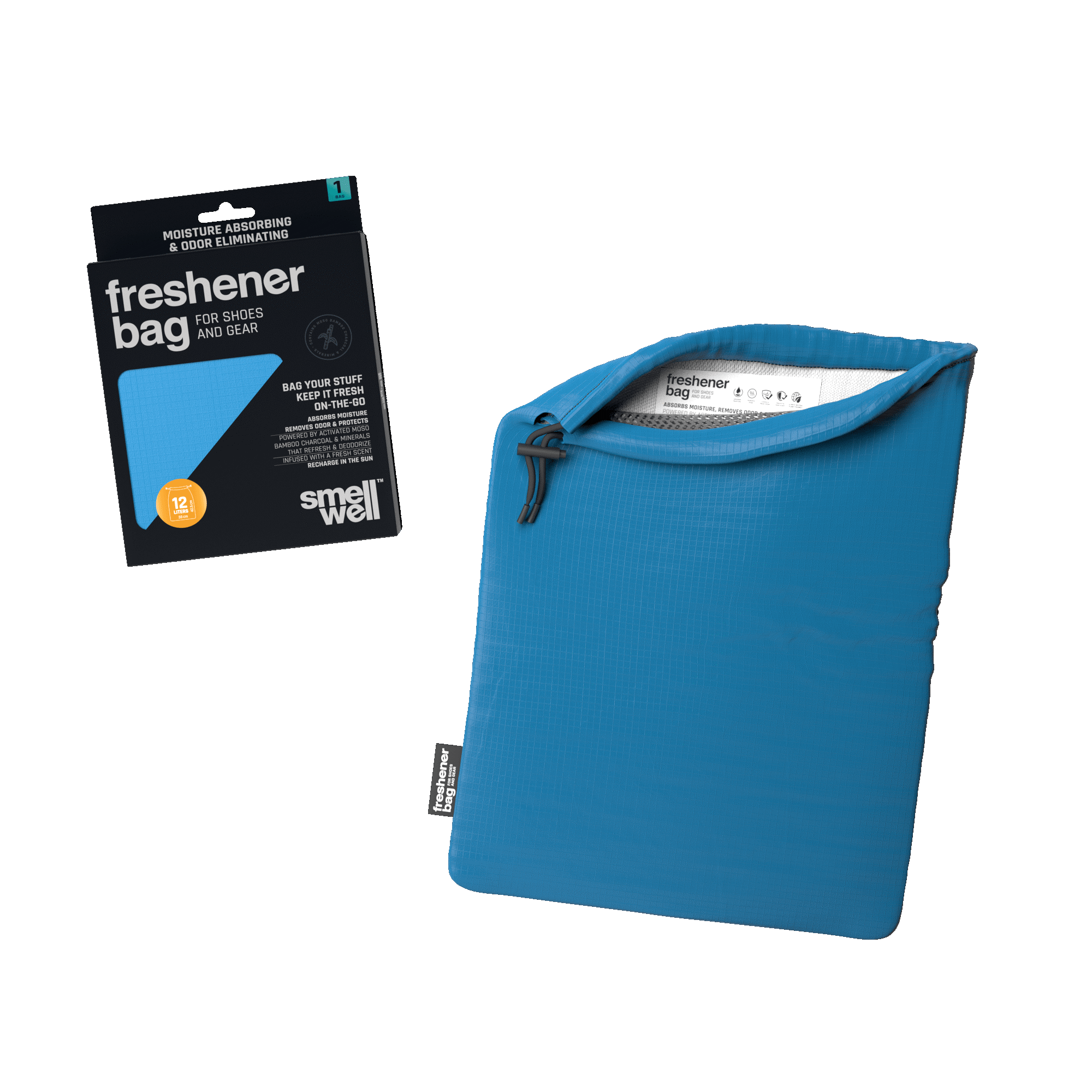 SMELLWELL FRESHNER BAG BLUE