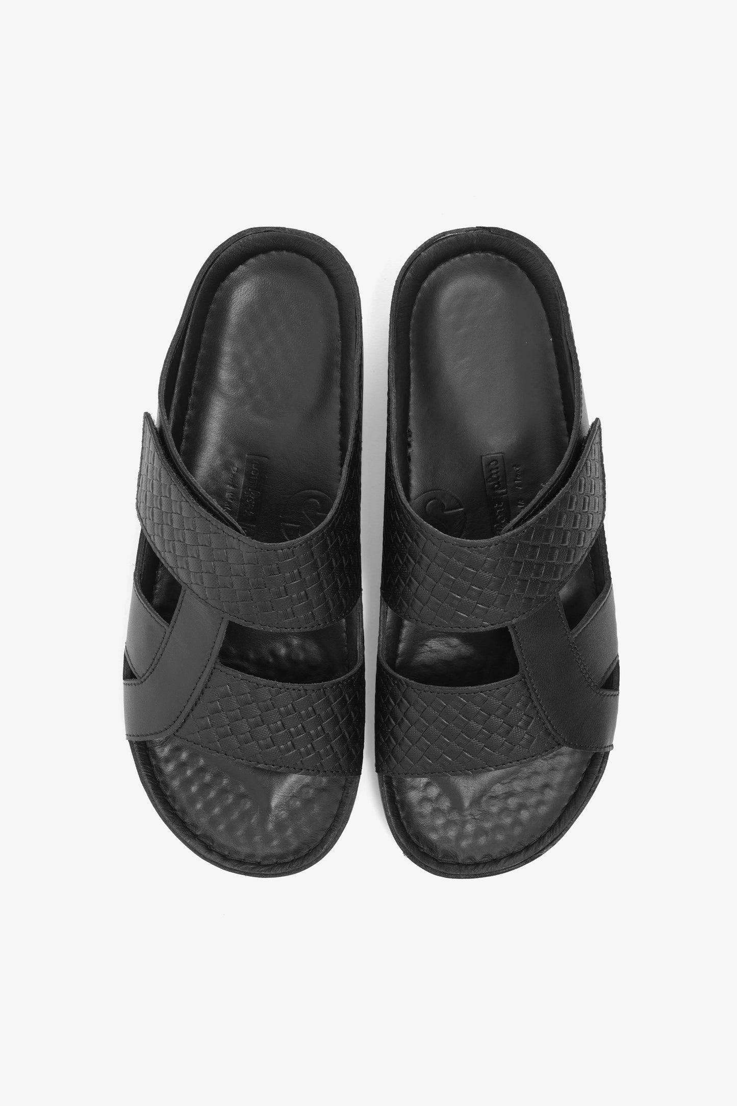 COMFORT PLUS MENS SANDALS - AV05 BLACK - Seventy7