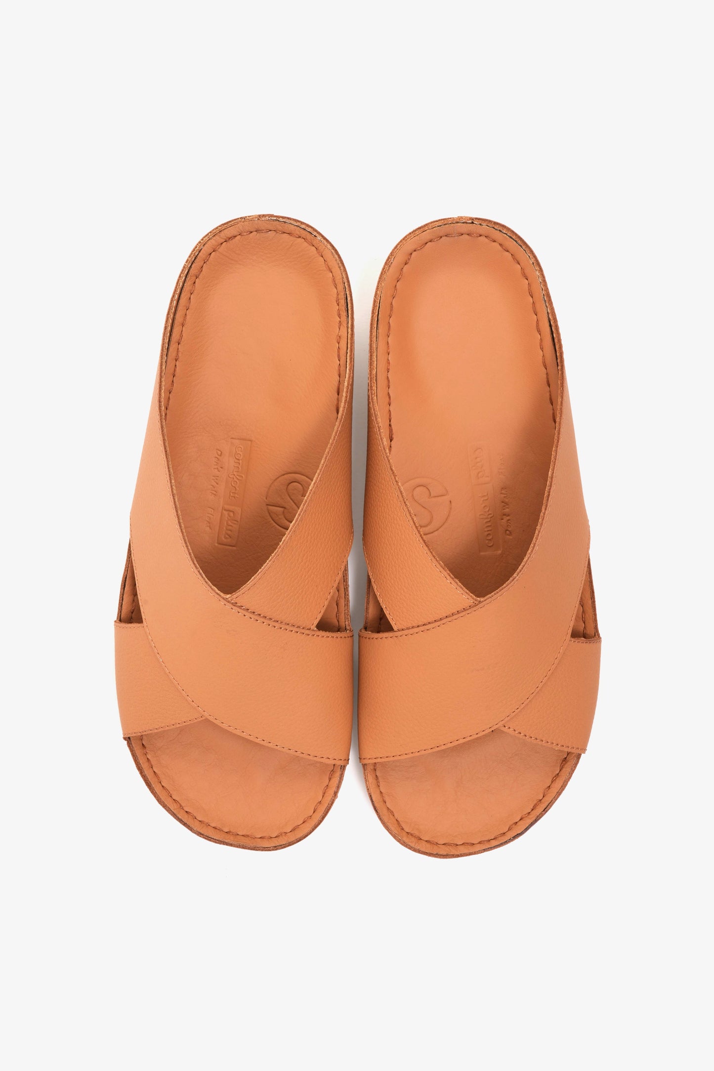 COMFORT PLUS MENS SANDALS - AV06 TAN - Seventy7