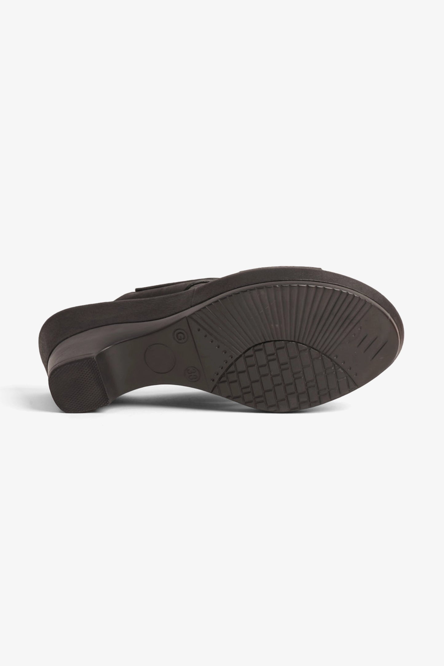 COMFORT PLUS LADIES  SANDALS  - 9108 BLACK - Seventy7