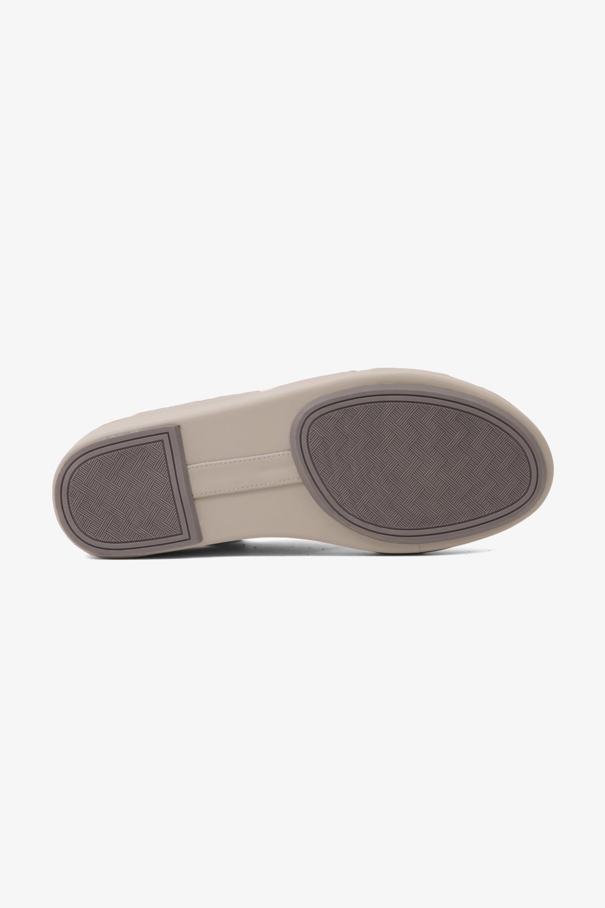UOMO CAVALIER MEN'S ELITE LEATHER ARABIC SANDALS LIGHT GREY - Seventy7