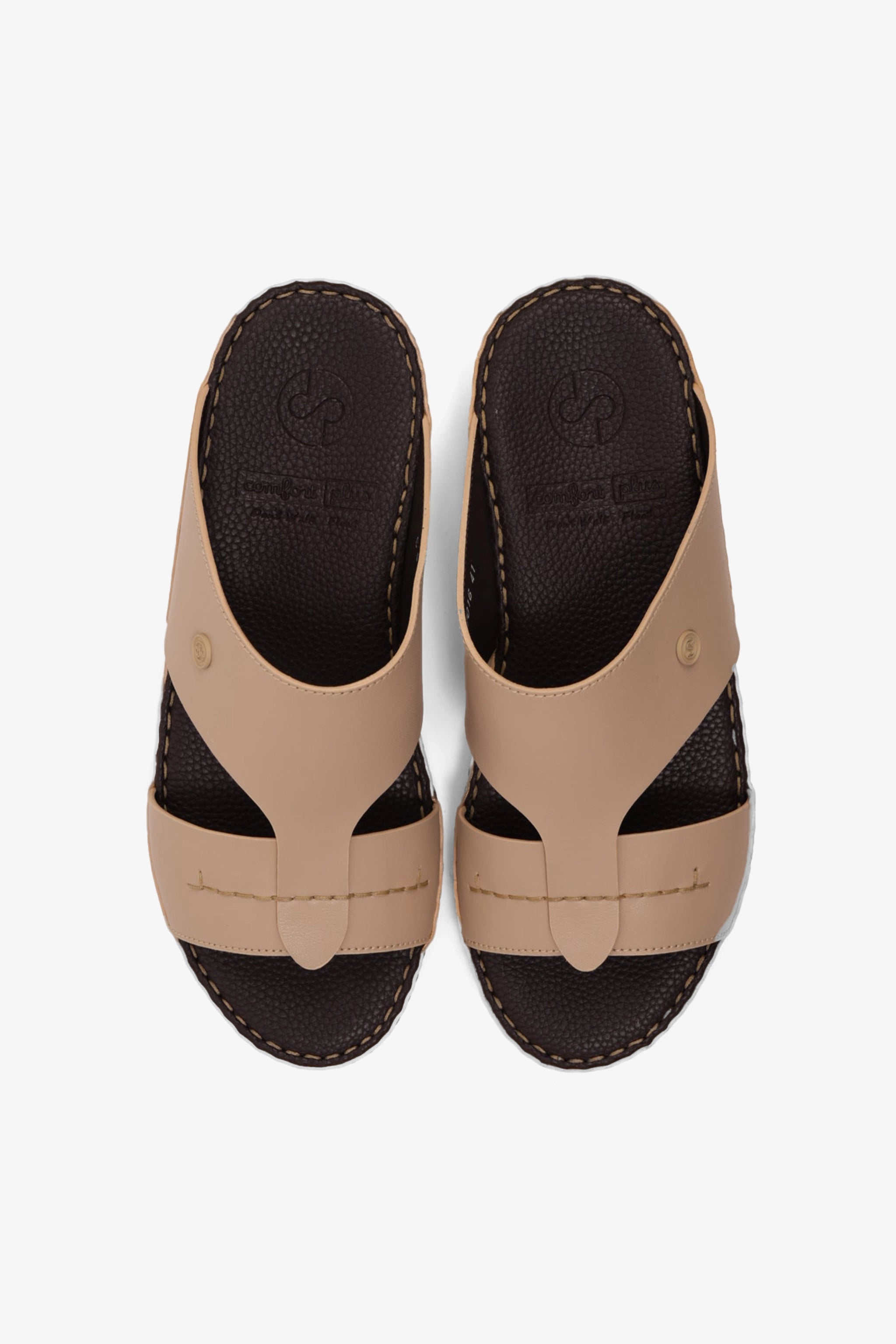 COMFORT PLUS MENS SANDALS - 7016 MANDORLA - Seventy7