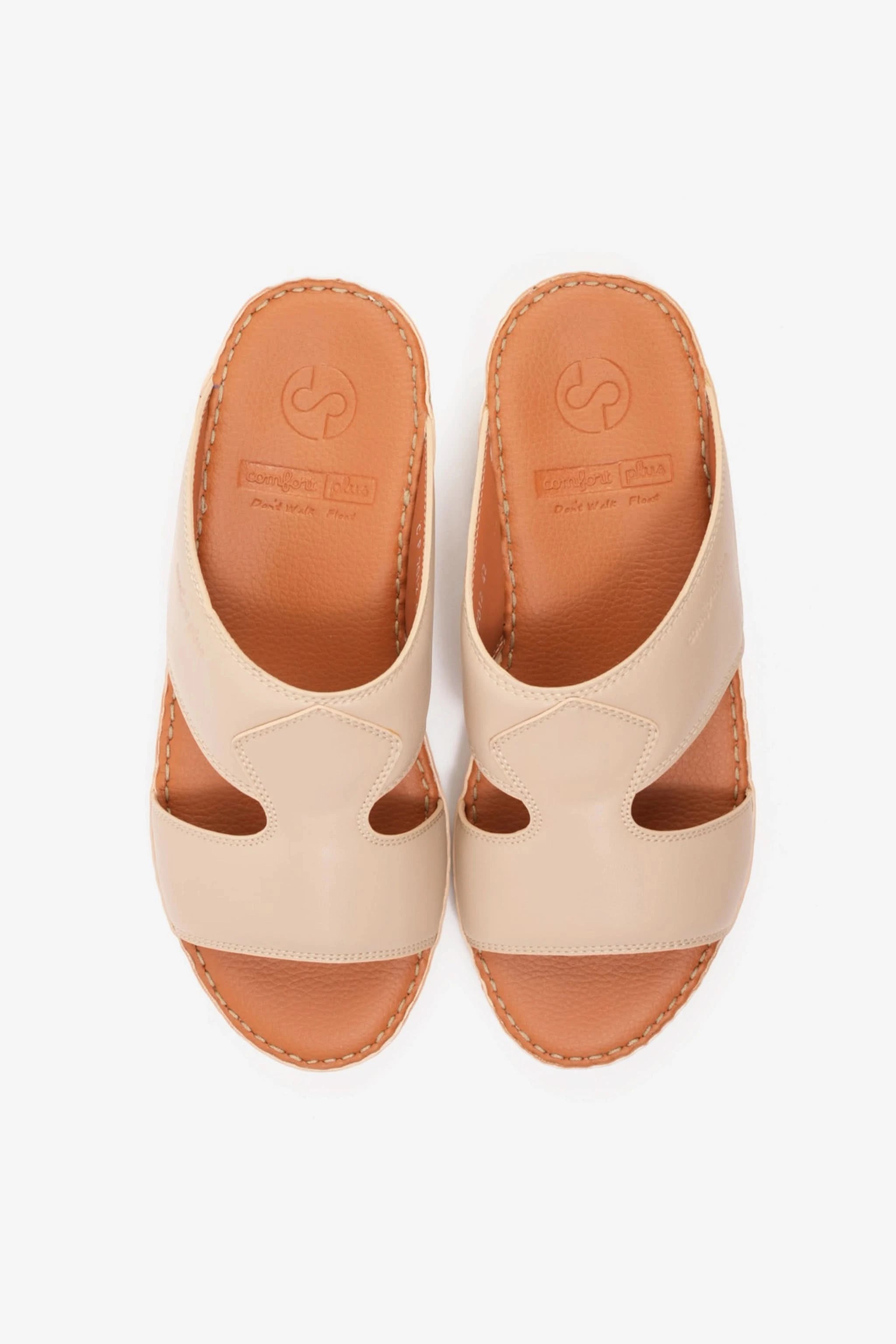 COMFORT PLUS LUXURIOUS LEATHER SANDAL FOR EVERYDAY MANDORLA - Seventy7