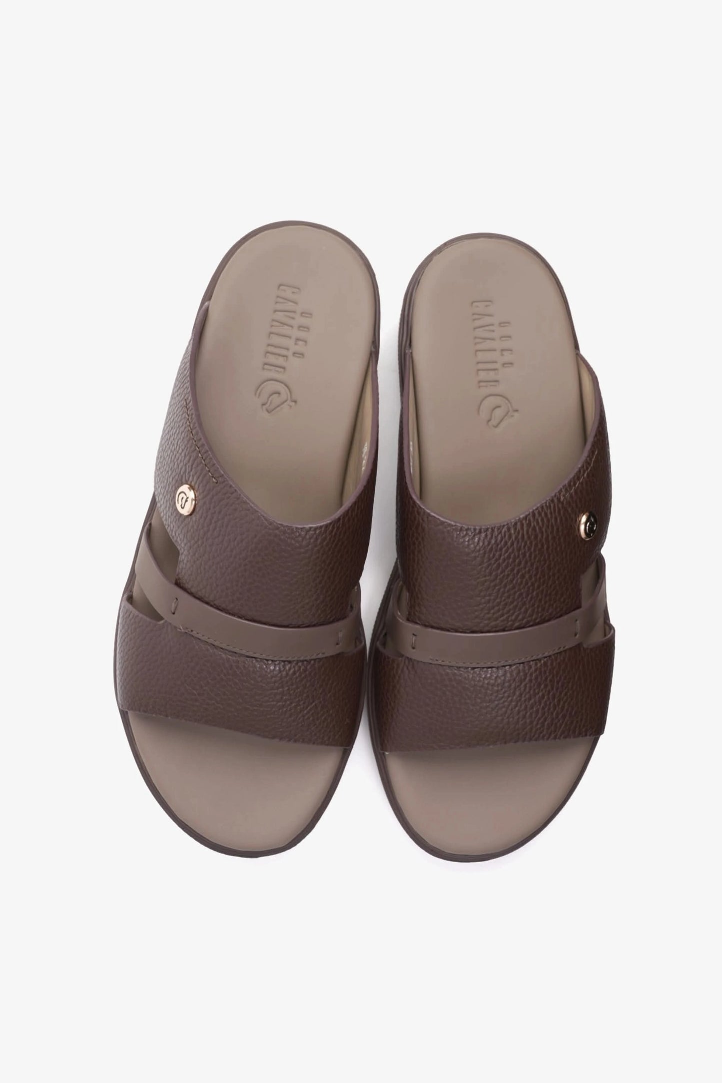 UOMO CAVALIER ARABIC SANDALS MEN'S CRAFTED GENUINE LEATHER DATE - Seventy7