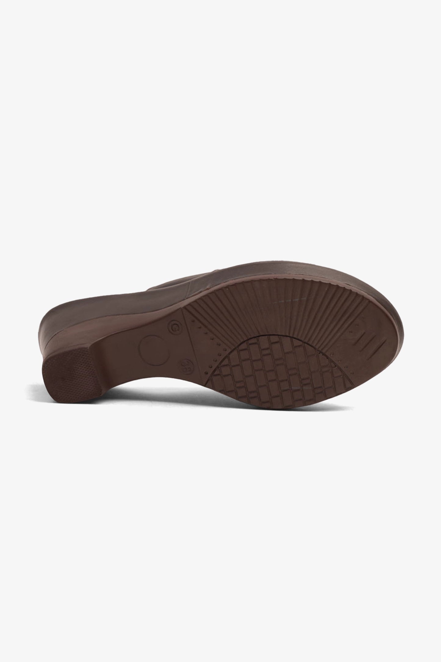 COMFORT PLUS LADIES SANDALS - 9111 BROWN - Seventy7