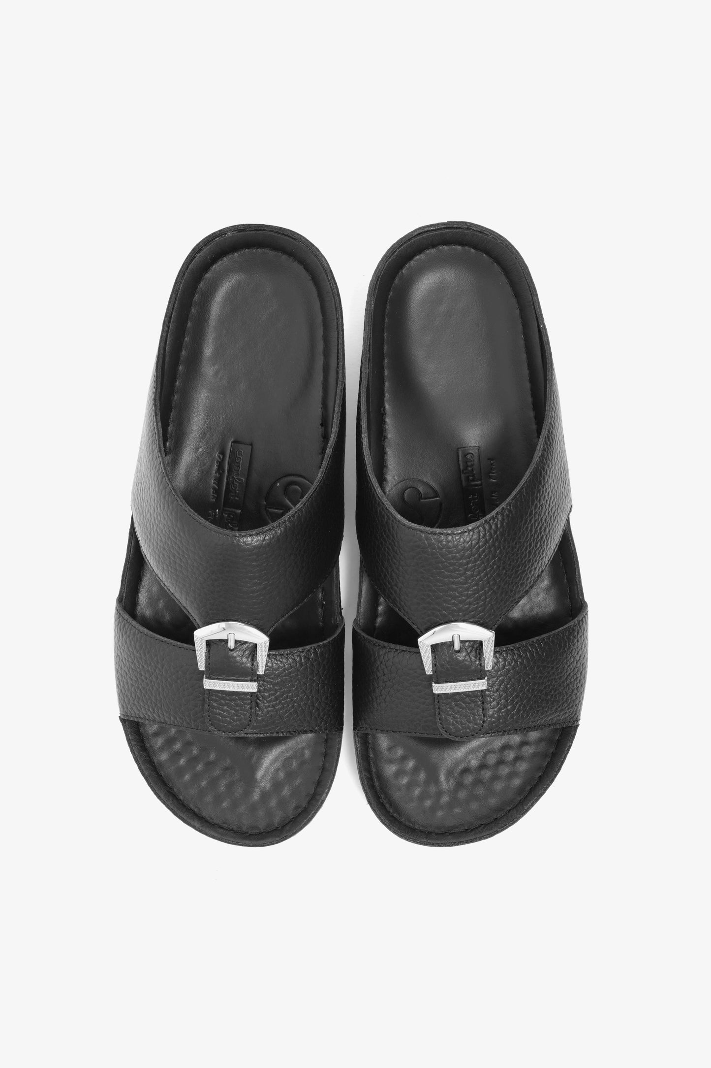 COMFORT PLUS MENS SANDALS - AV08 BLACK - Seventy7