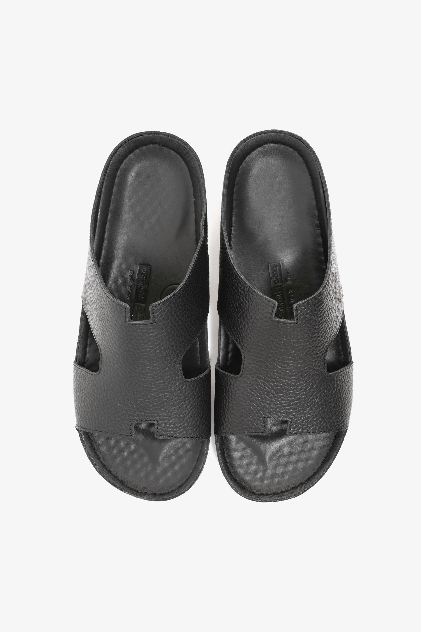 COMFORT PLUS MENS SANDALS - AV02 BLACK - Seventy7