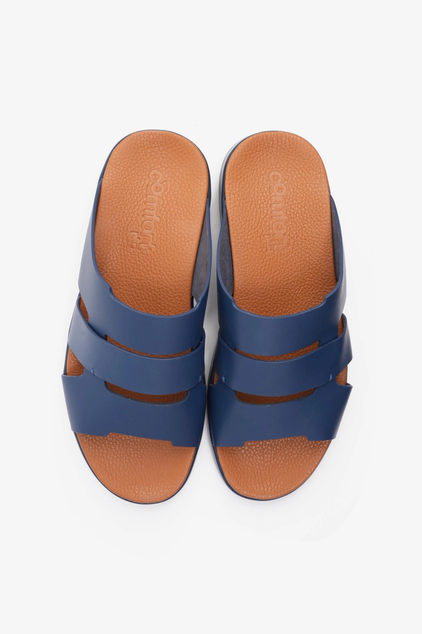 COMFORT PLUS MEN'S 2.2MM SANDALS NAVY - Seventy7