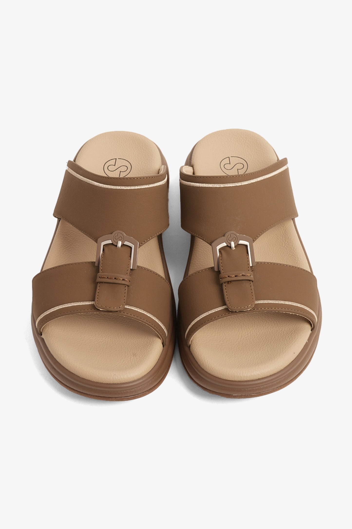 COMFORT PLUS MEN'S ADAPT ARABIC SANDALS BROWN - Seventy7