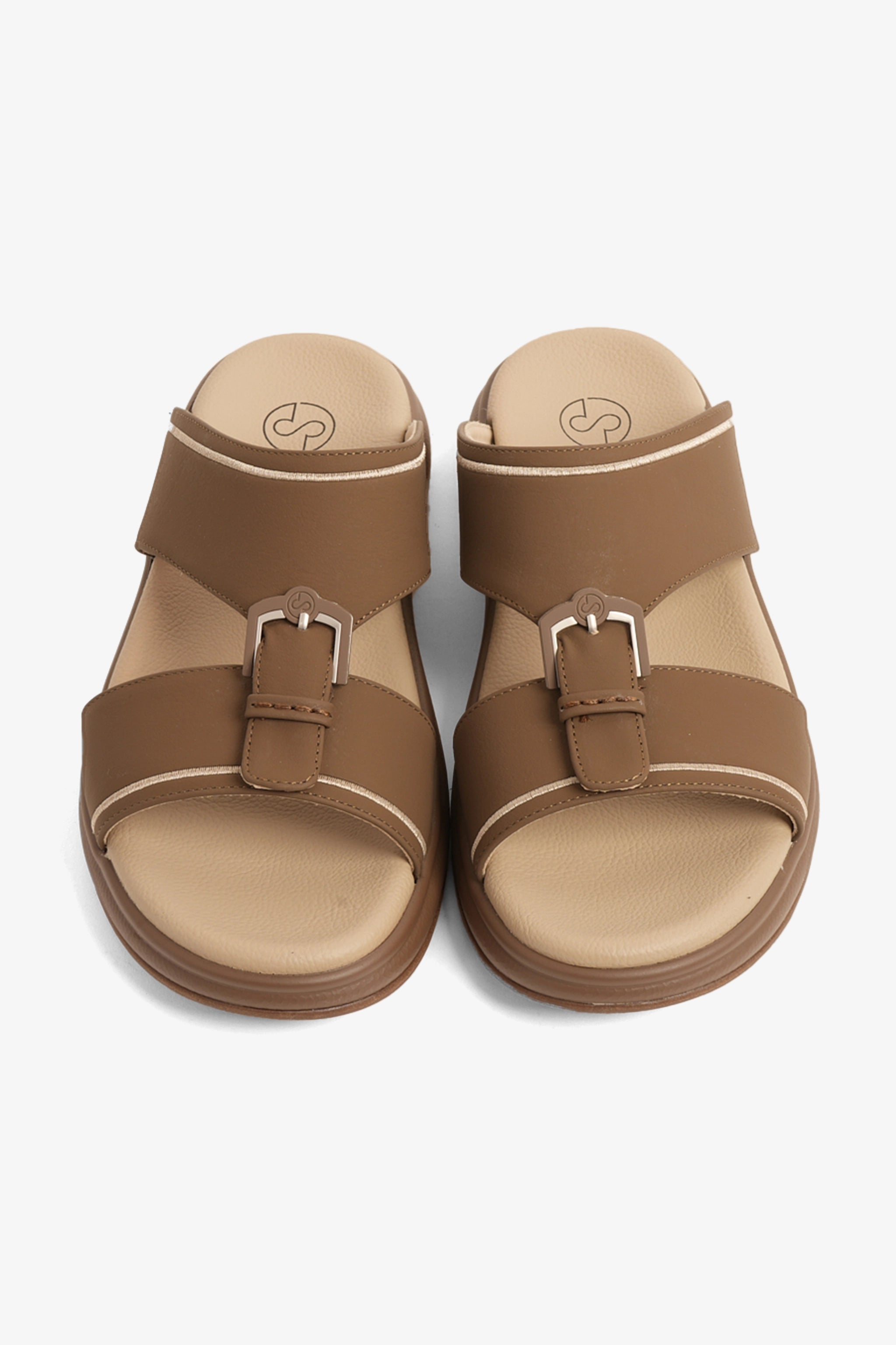 COMFORT PLUS MEN'S ADAPT ARABIC SANDALS BROWN - Seventy7