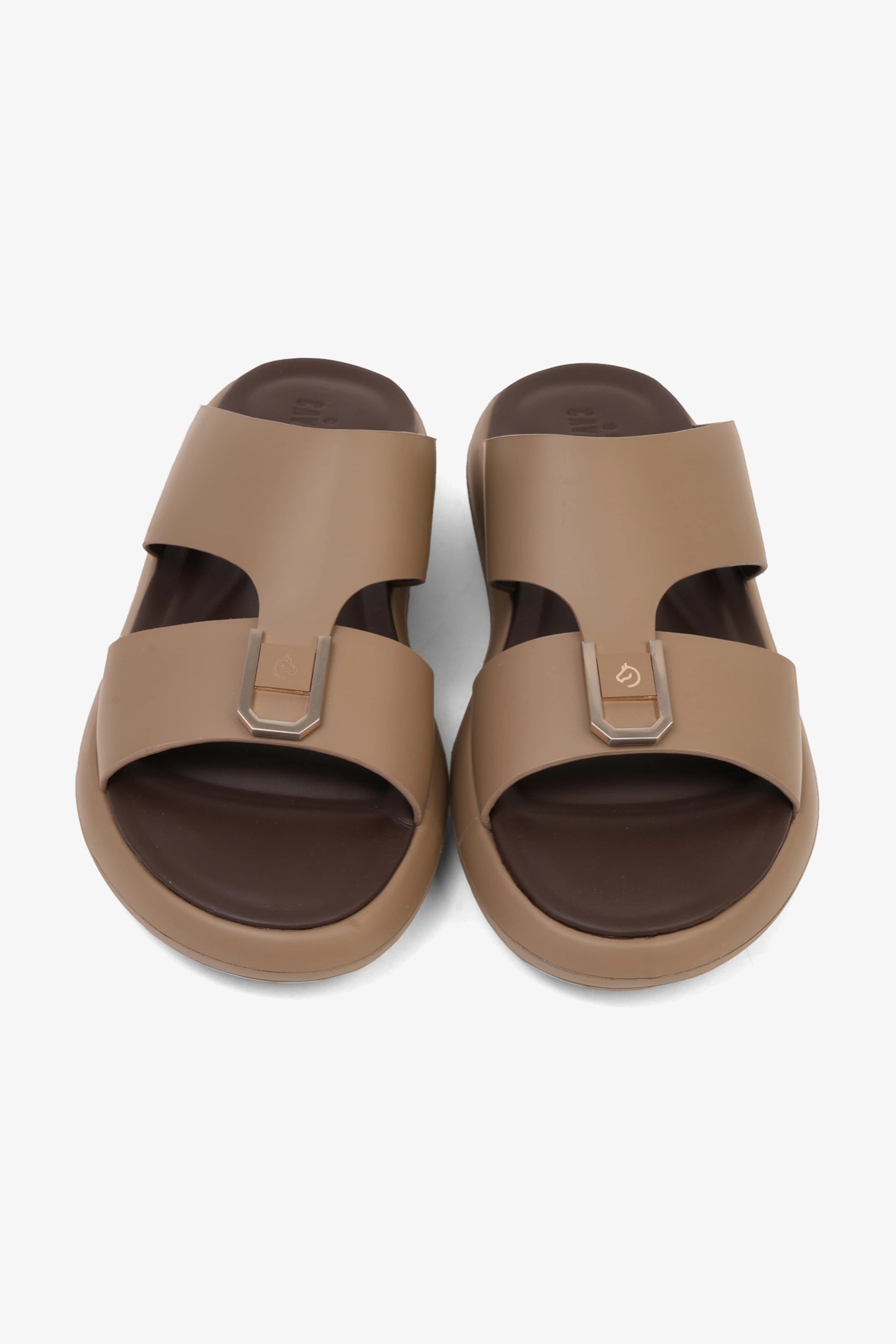 UOMO CAVALIER MENS PULSE ARABIC SANDALS STONE - Seventy7