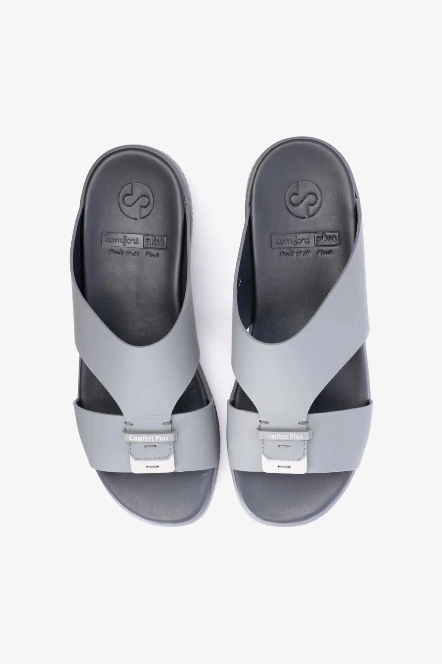 COMFORT PLUS STYLISH MEN SANDAL GREY - Seventy7