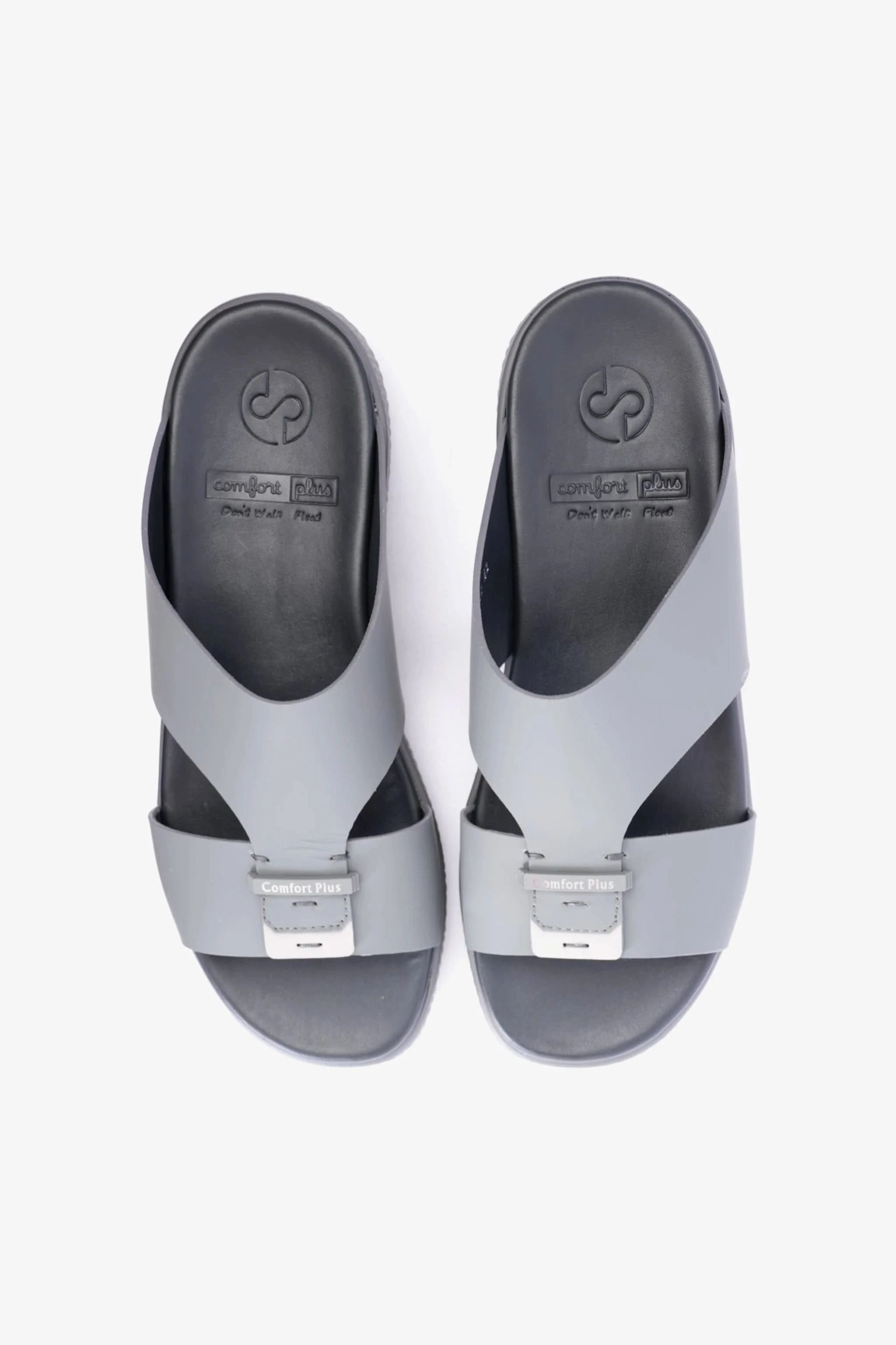 COMFORT PLUS STYLISH MEN SANDAL GREY - Seventy7