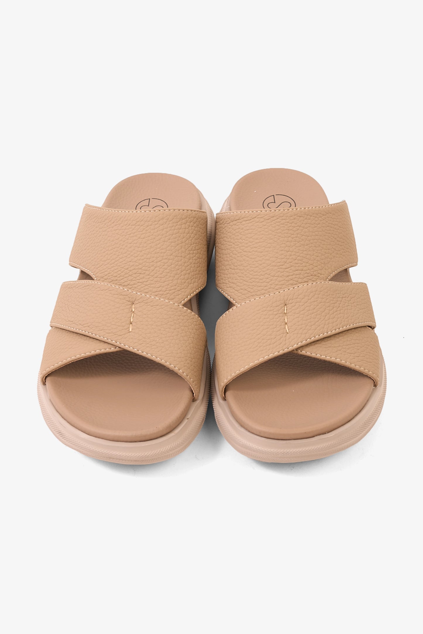 COMFORT PLUS CLOUD STEP ARABIC SANDALS KHAKI - Seventy7