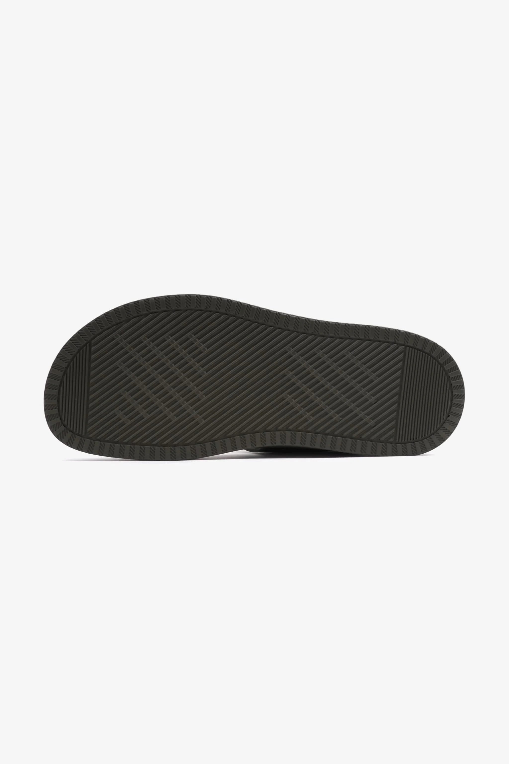 UOMO CAVALIER MENS ARABIC CLASSIC TRIM EXTRA CUSHIONED SANDAL OLIVE - Seventy7