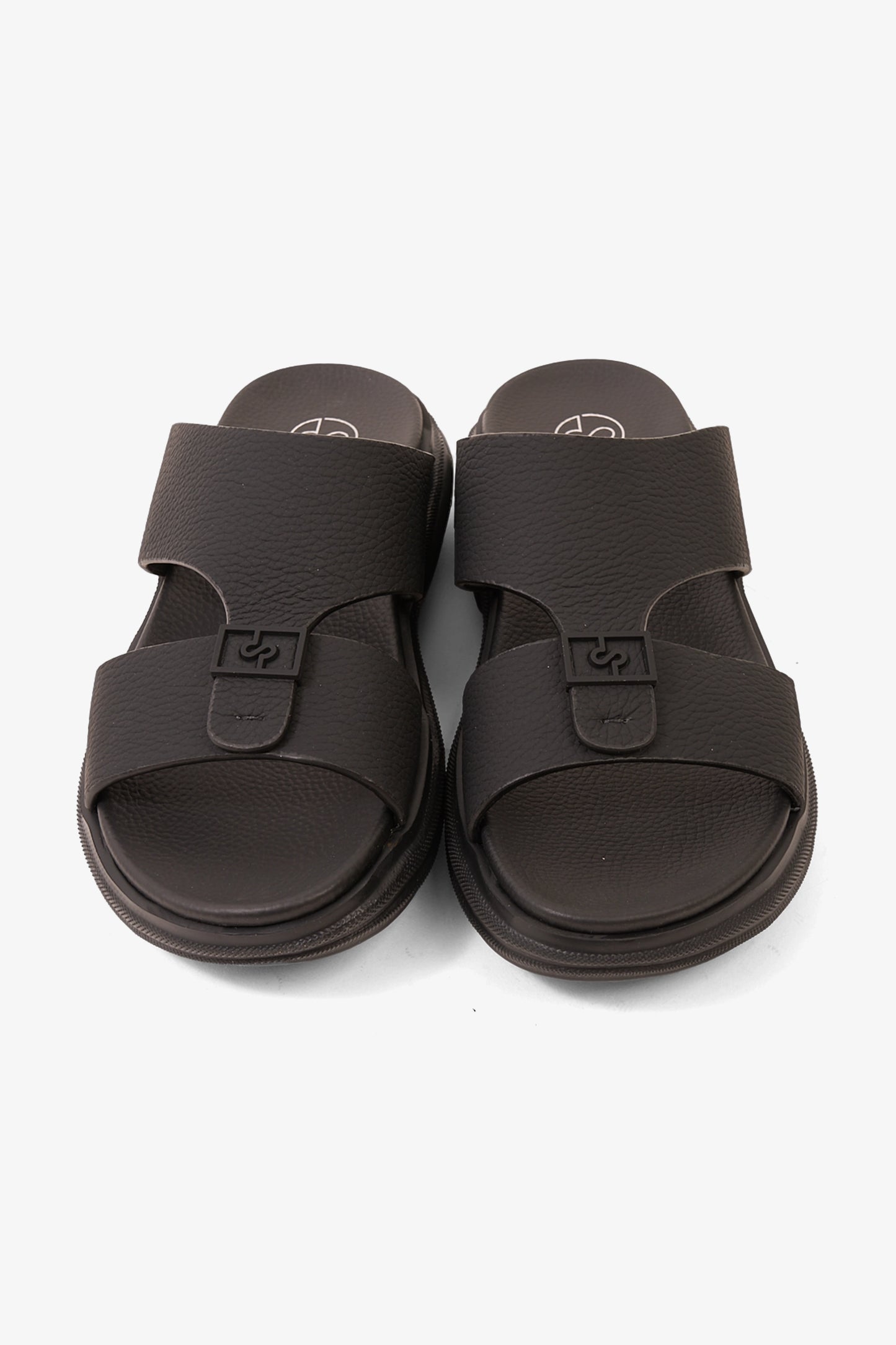 COMFORT PLUS SIGNATURE STEP ARABIC SANDALS BLACK - Seventy7