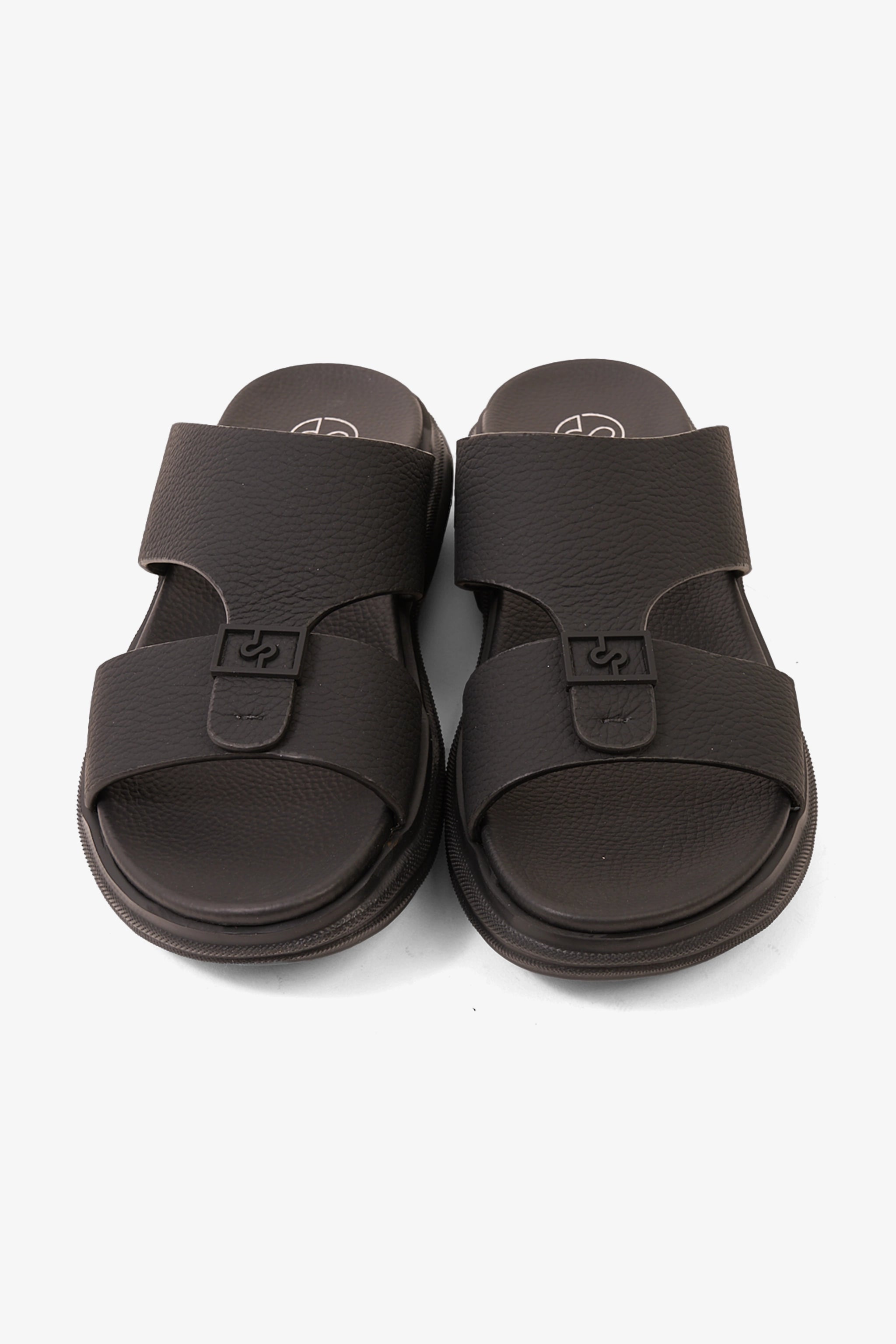 COMFORT PLUS SIGNATURE STEP ARABIC SANDALS BLACK - Seventy7