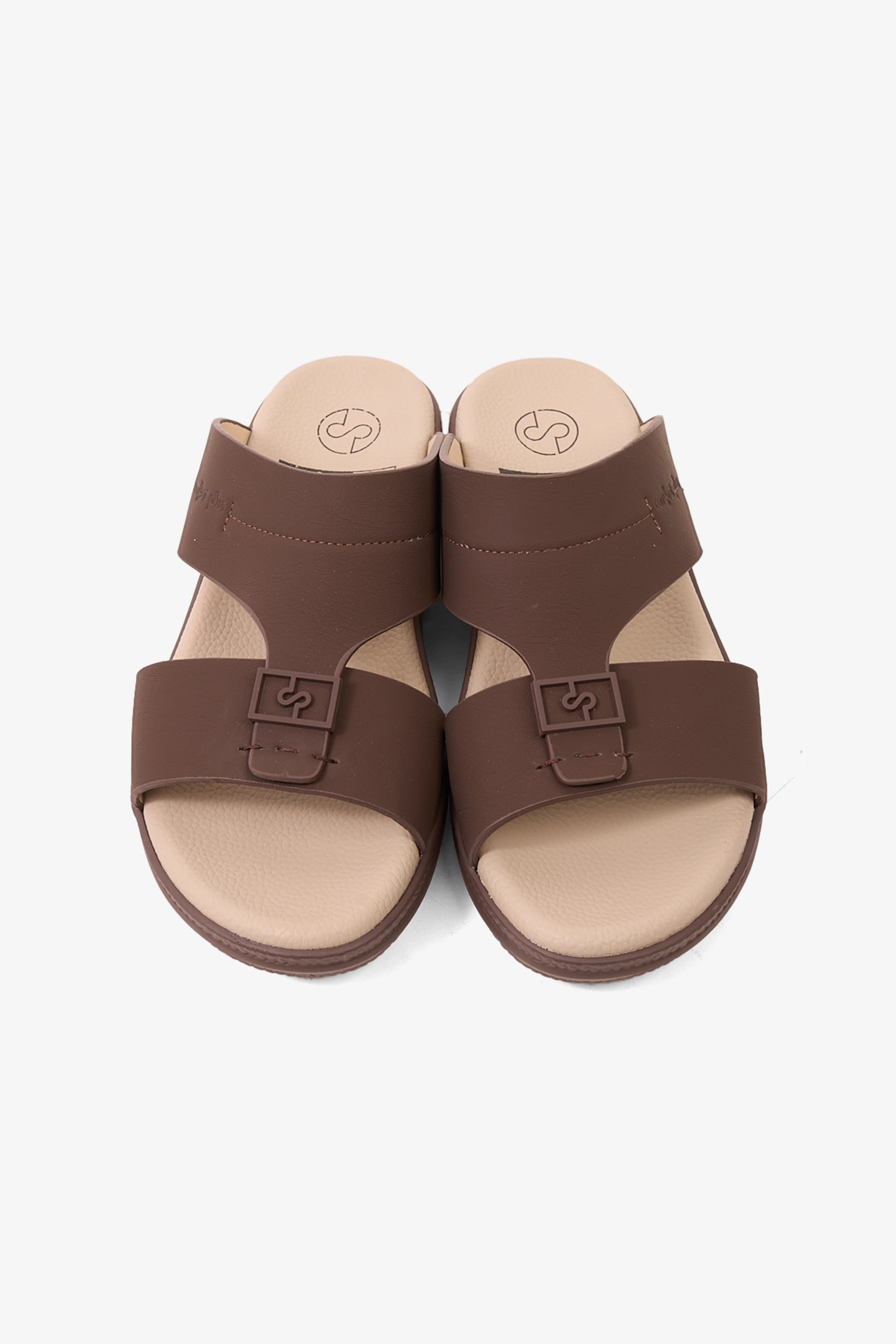 COMFORT PLUS ZEN BALANCE ARABIC SANDALS COFFEE - Seventy7