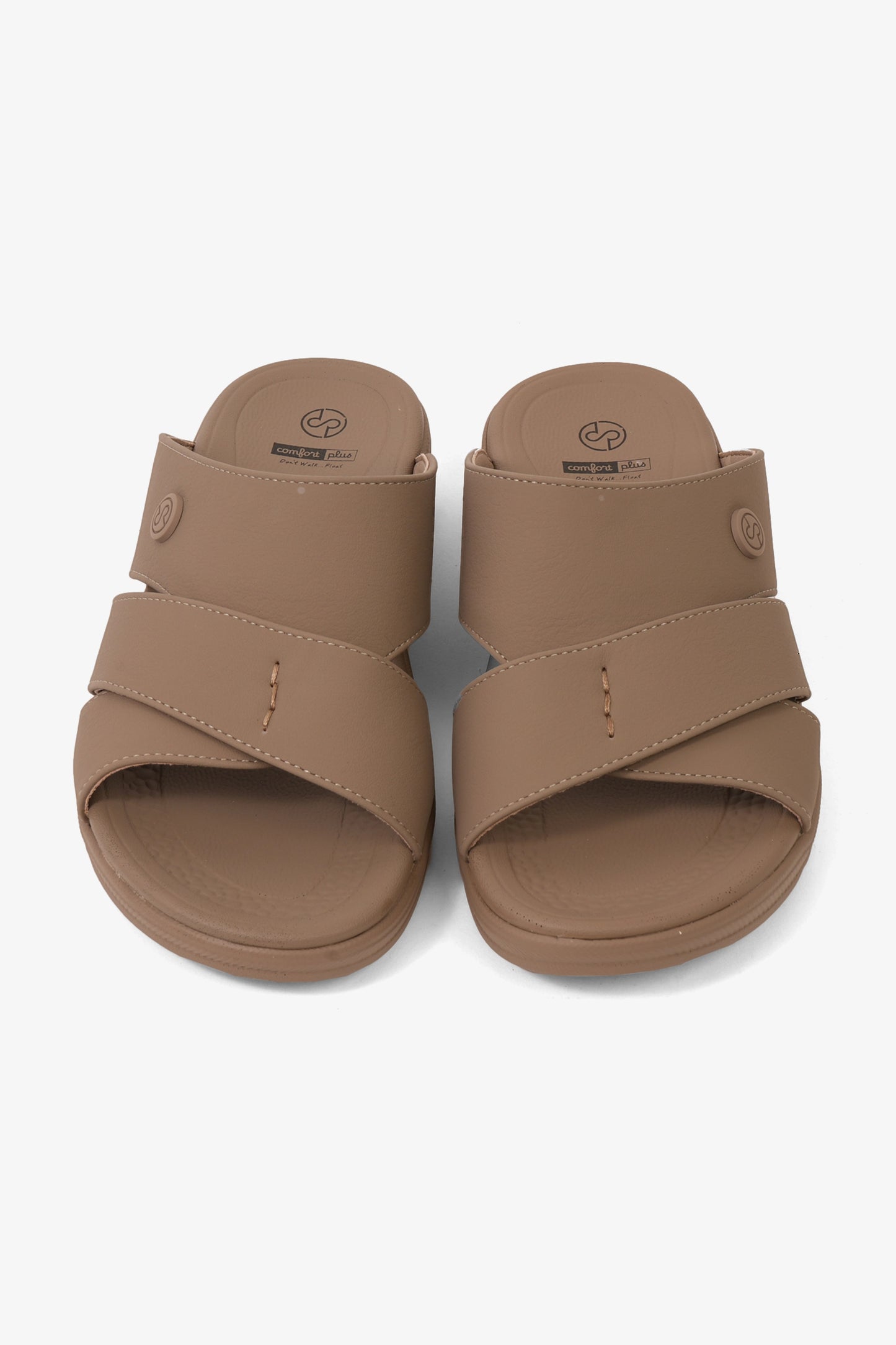 COMFORT PLUS BOYS COMFORT ARABIC SANDALS STONE - Seventy7
