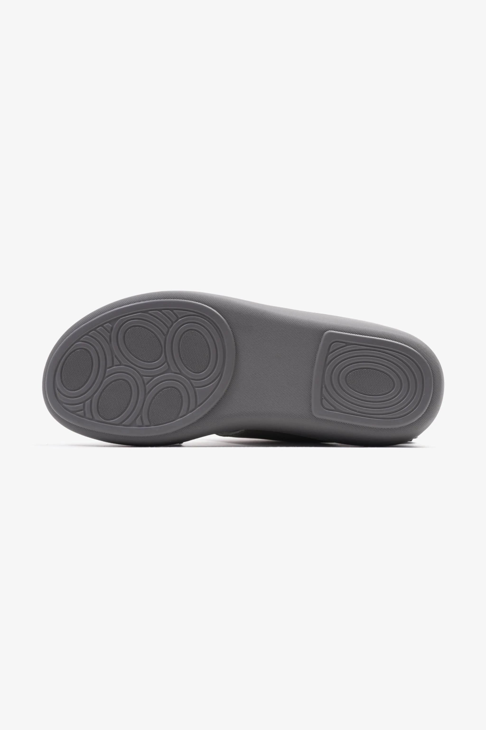 Uomo Cavalier Stylish Comfortable Footbed, Adjustable Side Clasp Grey - Seventy7