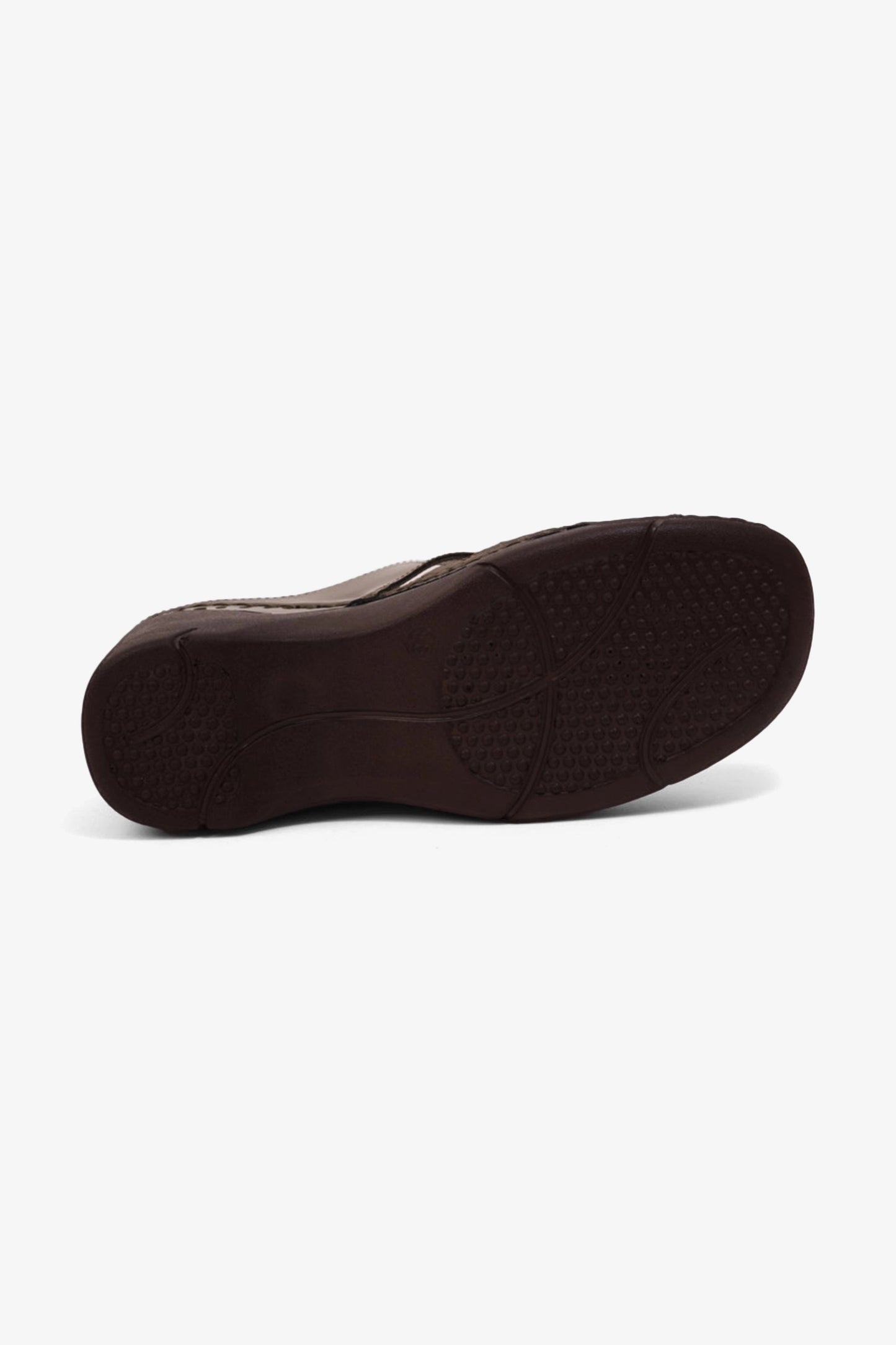 COMFORT PLUS LADIES SANDALS  - GG118 BROWN - Seventy7
