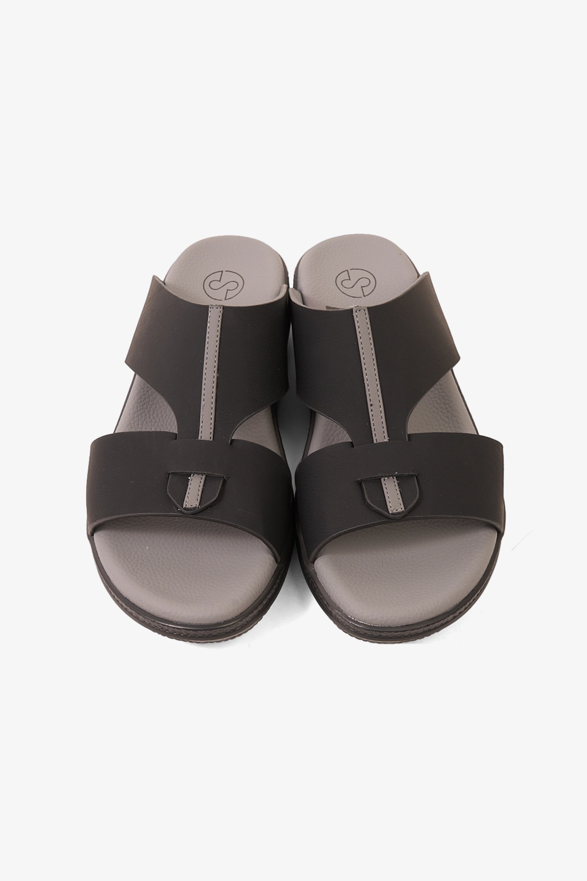 COMFORT PLUS GLIDE LUXE ARABIC SANDALS BLACK - Seventy7