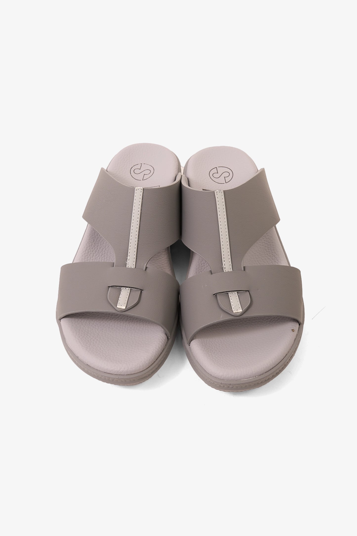 COMFORT PLUS GLIDE LUXE ARABIC SANDALS GREY - Seventy7