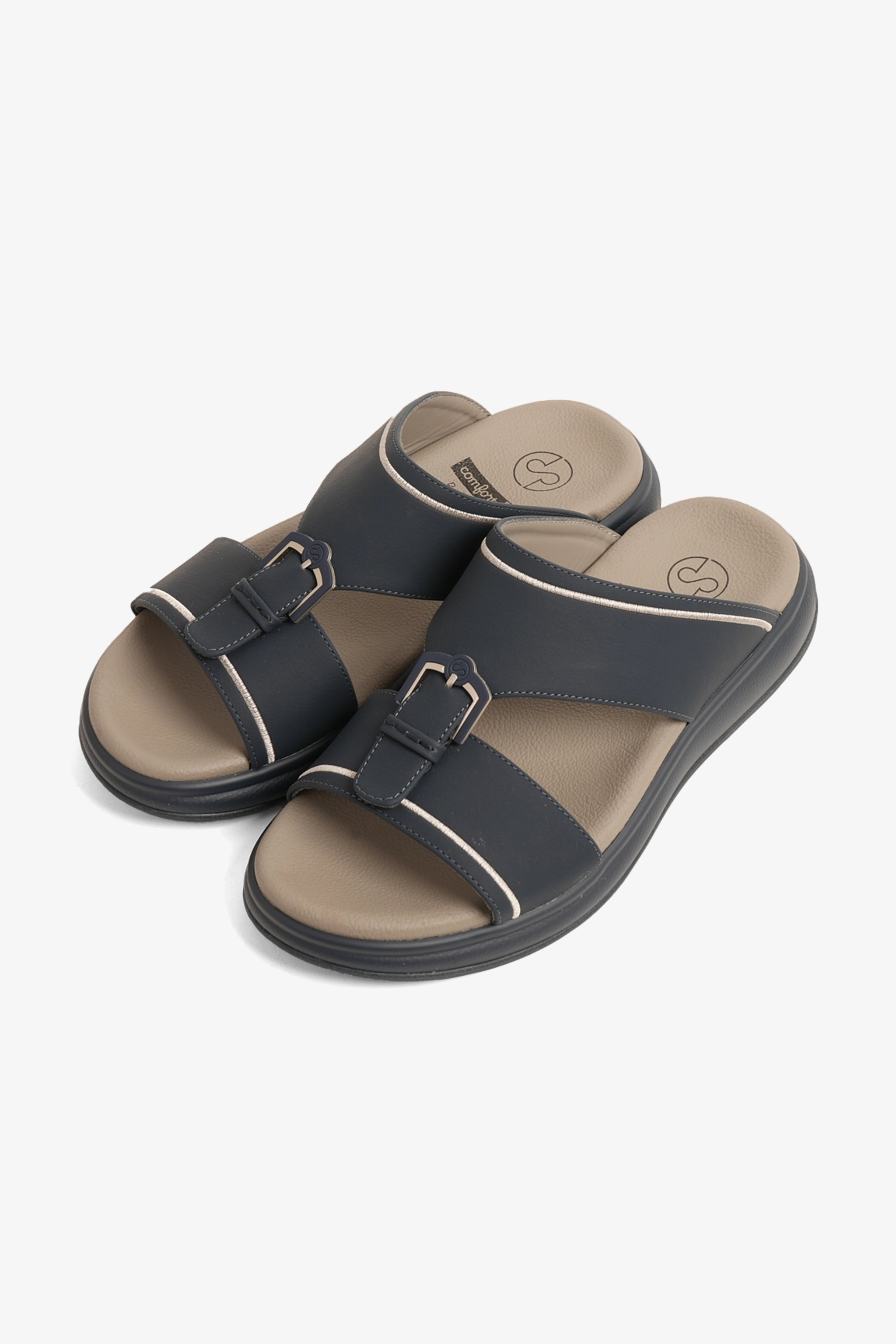 COMFORT PLUS MEN'S ADAPT ARABIC SANDALS NAVY - Seventy7
