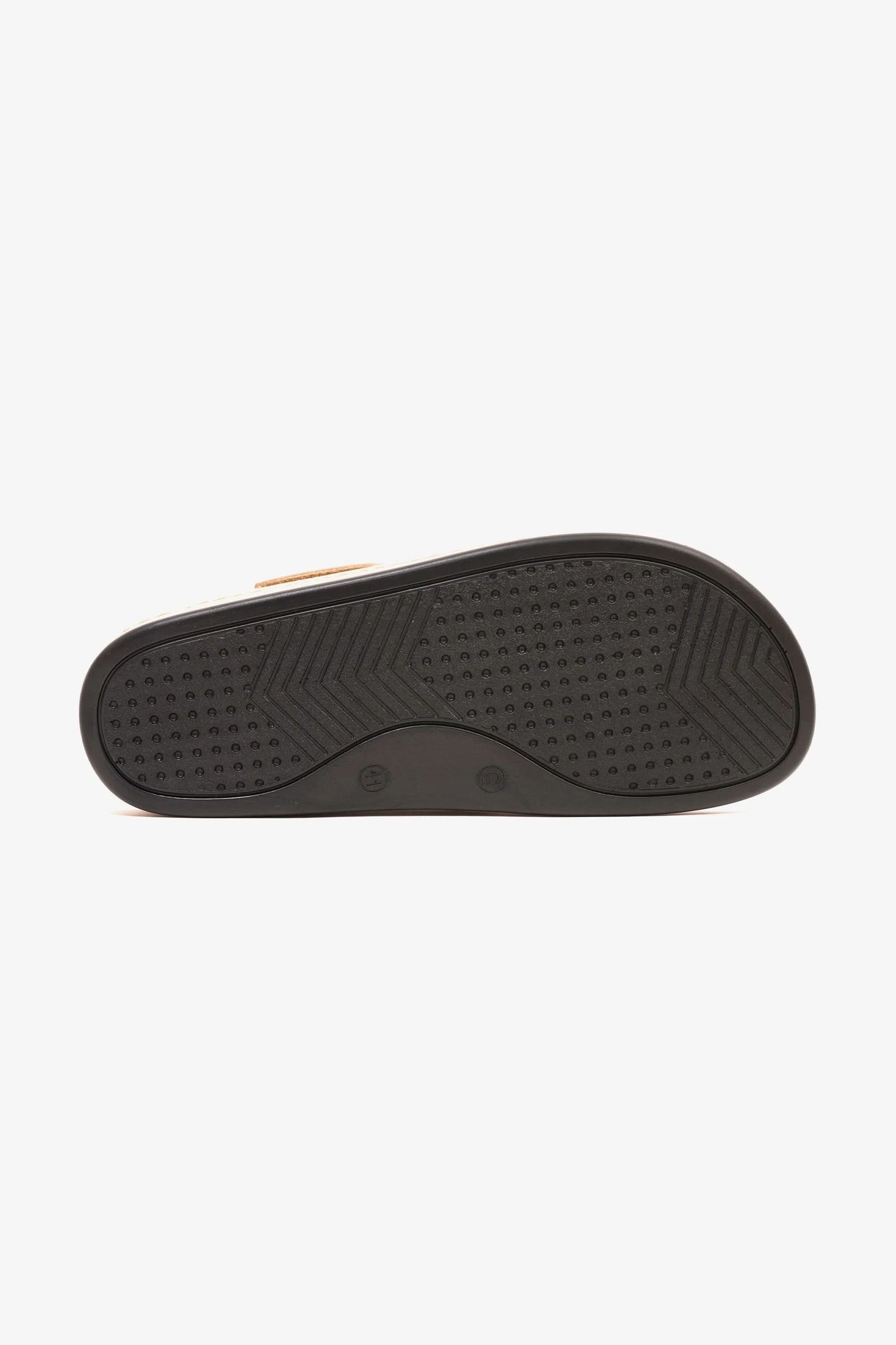 Comfort Plus Men's Al Waha Textured Slip-On Arabic Sandals Beige - Seventy7