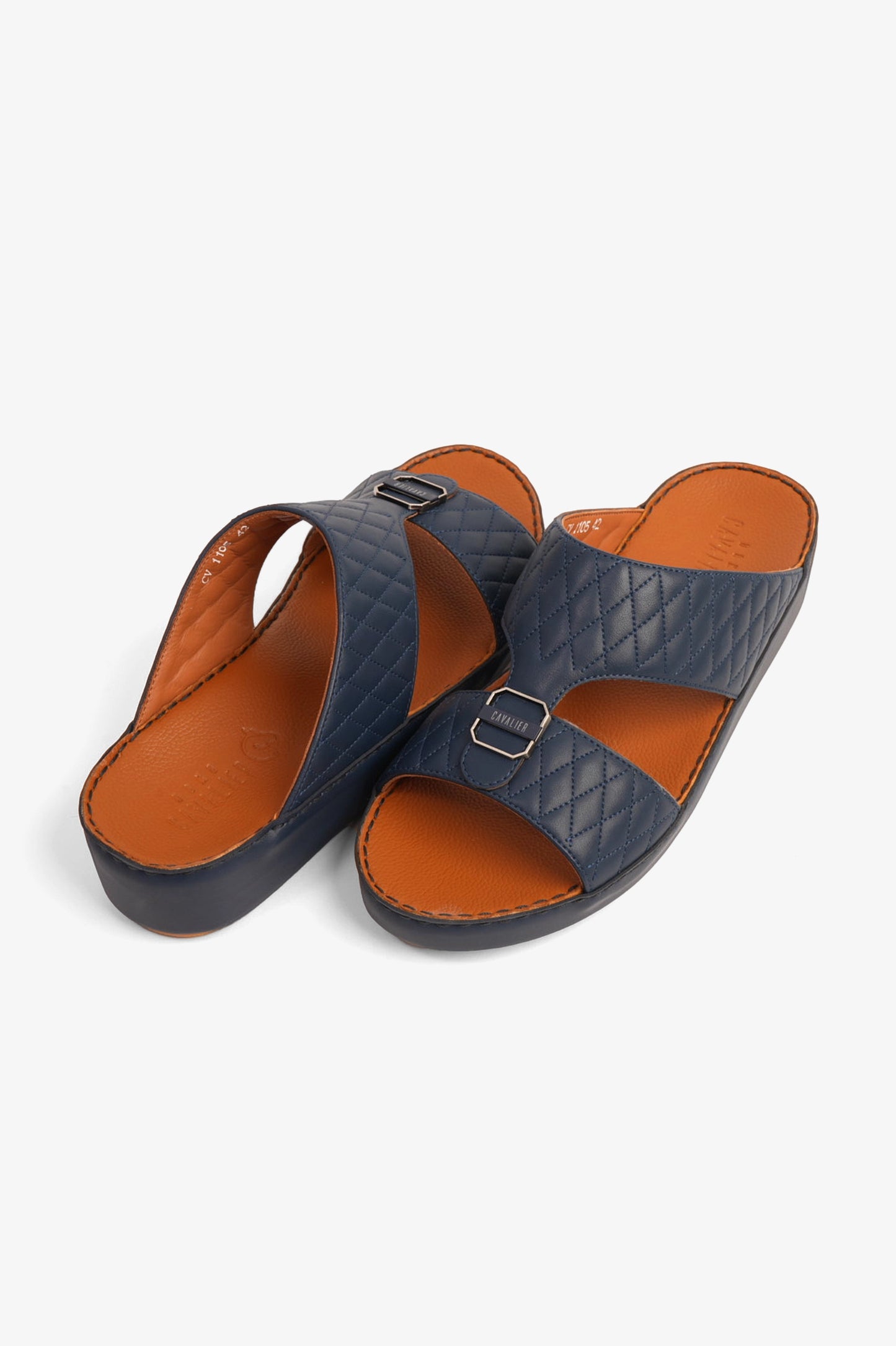 UOMO CAVALIER MENS SANDALS  - CV1105 NAVY - Seventy7