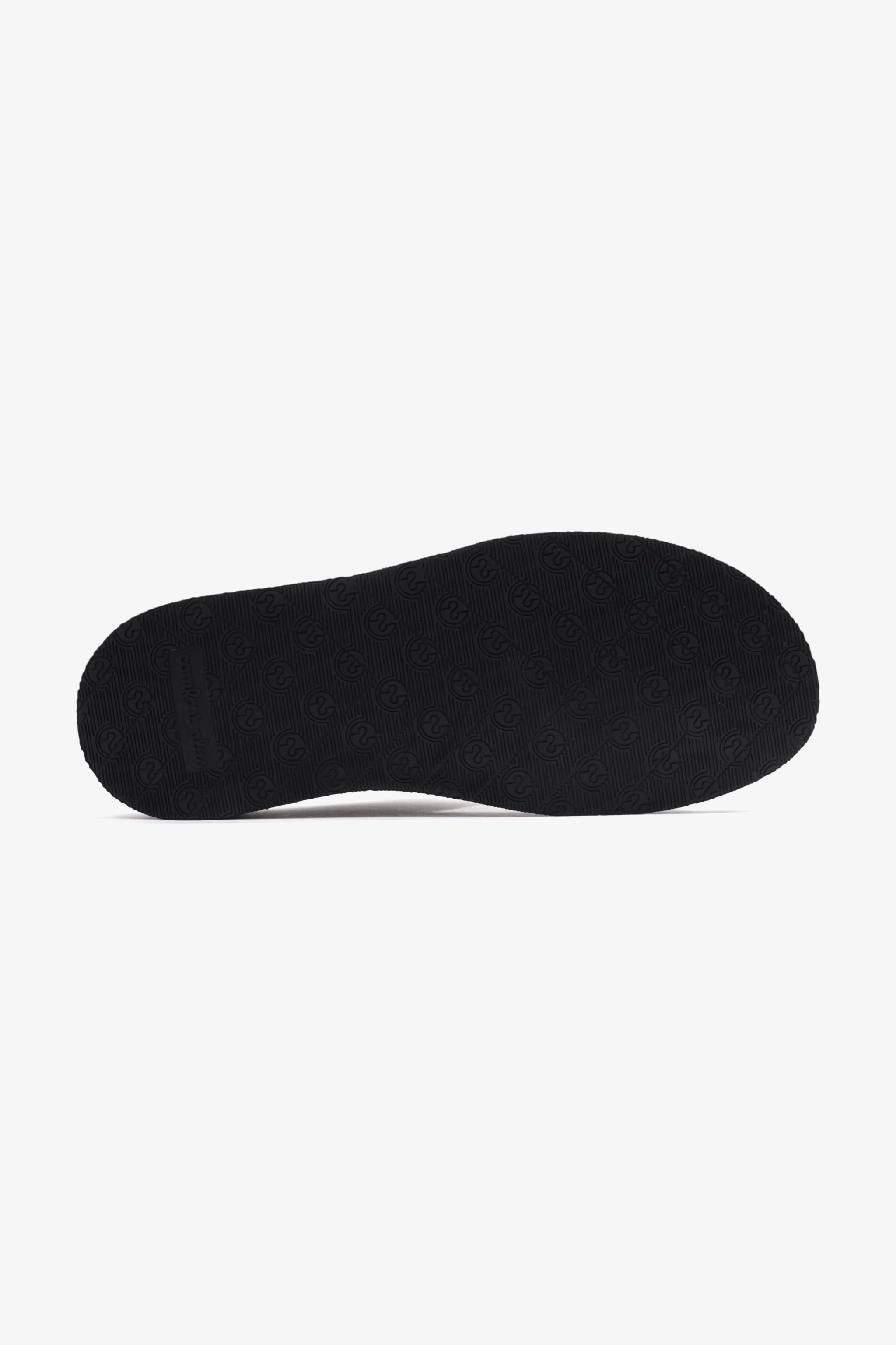 COMFORT PLUS MATTE LEATHER STYLISH TRIM MENS SANDALS BLACK - Seventy7
