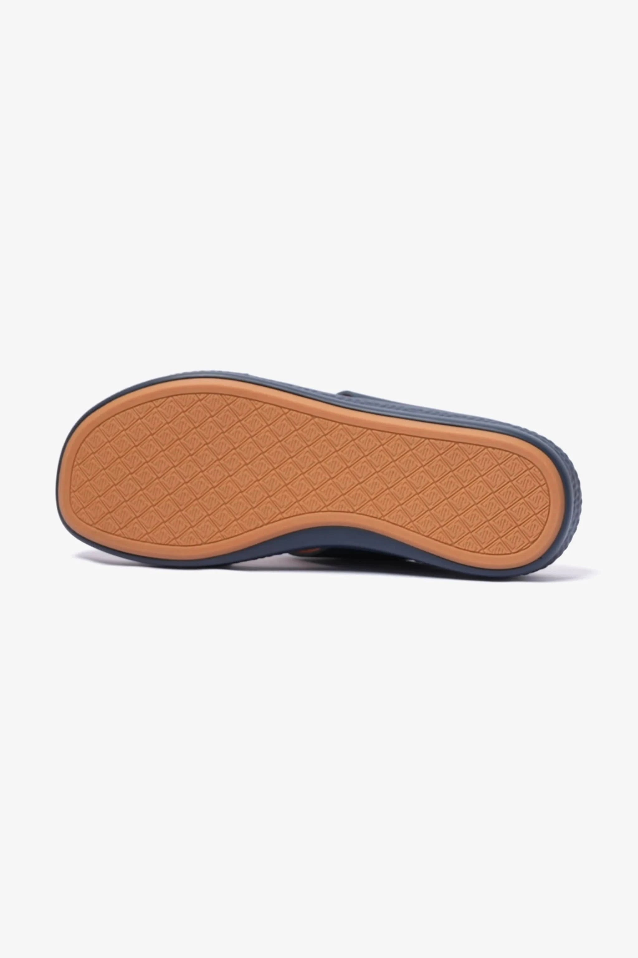 COMFORT PLUS MENS LEATHER SANDALS NAVY - Seventy7
