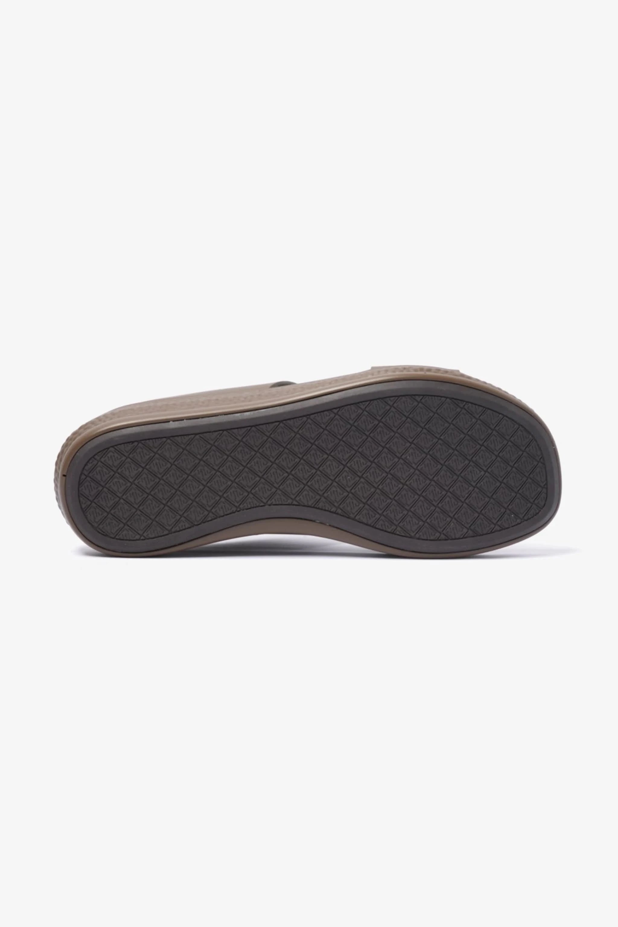 COMFORT PLUS MENS LEATHER SANDALS TRUFFLE - Seventy7