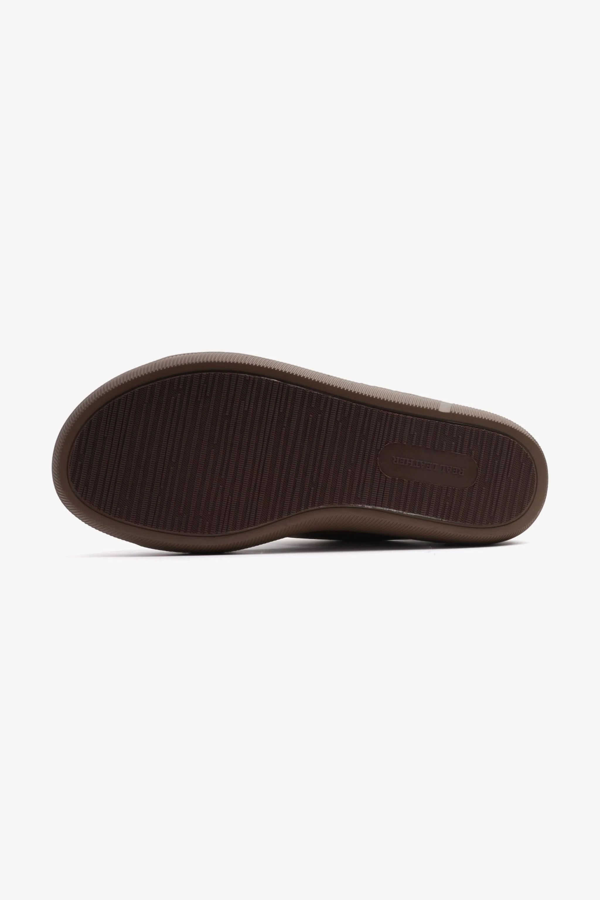 UOMO CAVALIER SLIP-ON DESIGN MEN SANDALS TRUFFLE - Seventy7