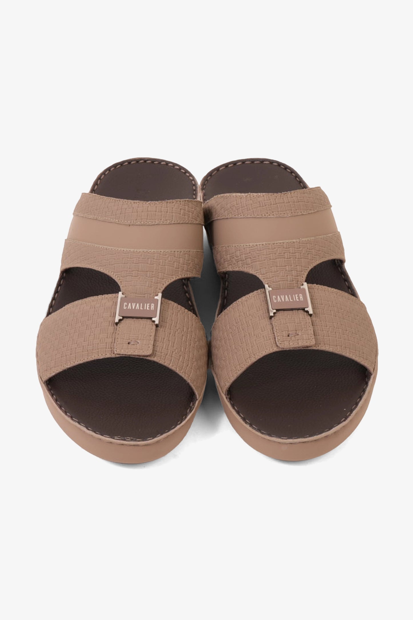 UOMO CAVALIER HANDCRAFTED COMFORT LEATHER ARABIC SANDALS SAND - Seventy7