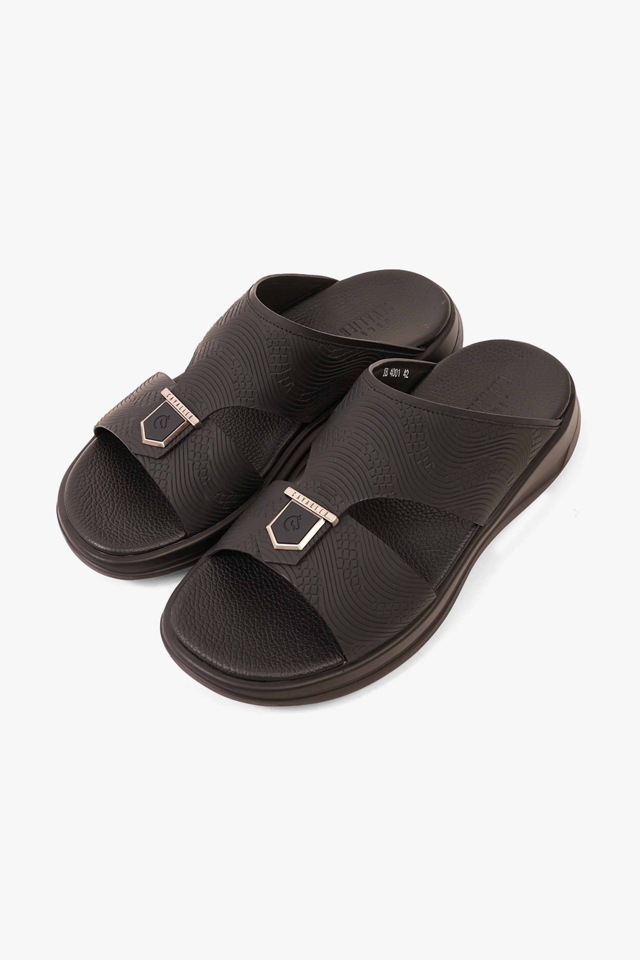 UOMO CAVALIER MEN'S THERABOUNCE LUXE BLACK - Seventy7