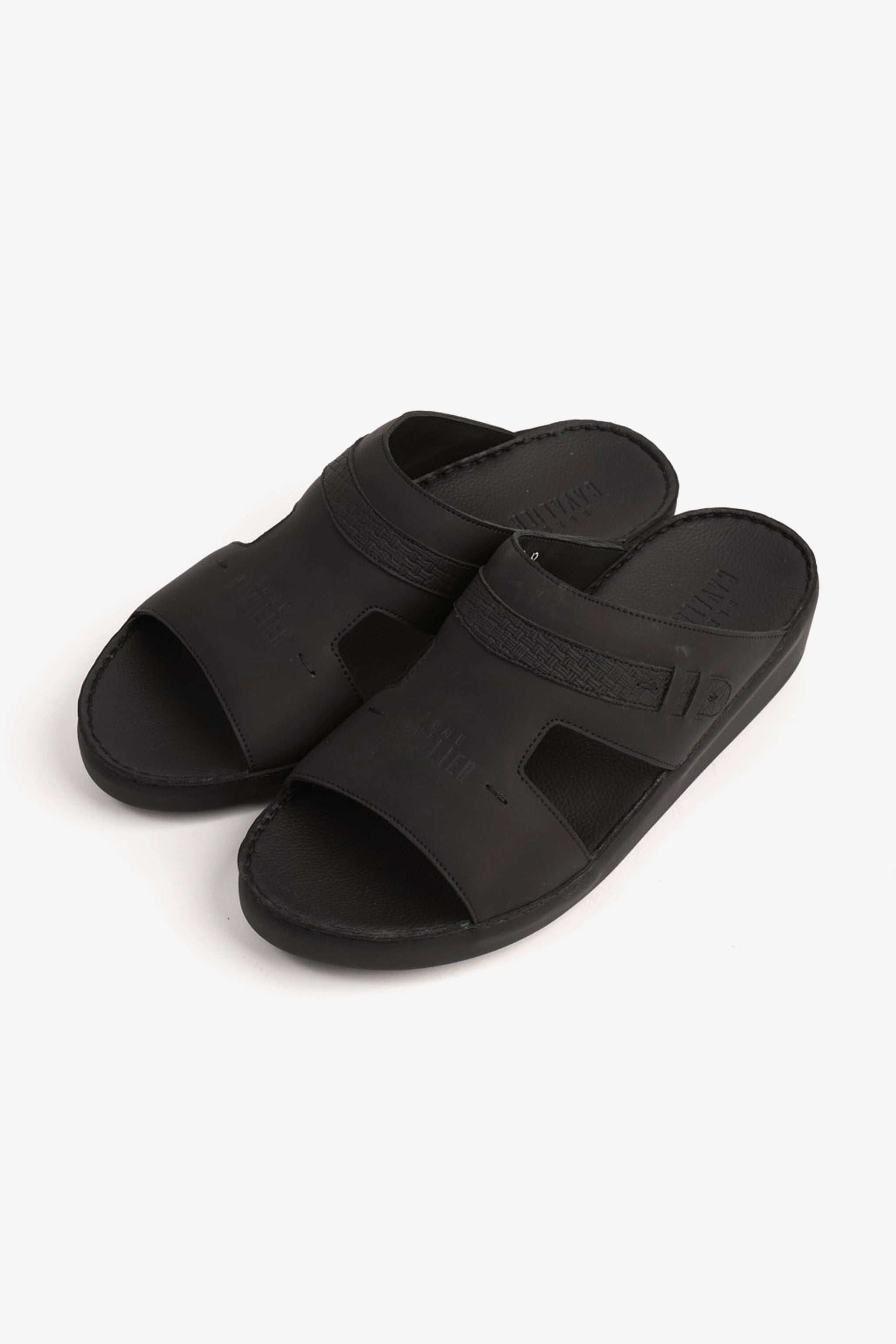 UOMO CAVALIER MENS SANDALS - CV1109 BLACK - Seventy7