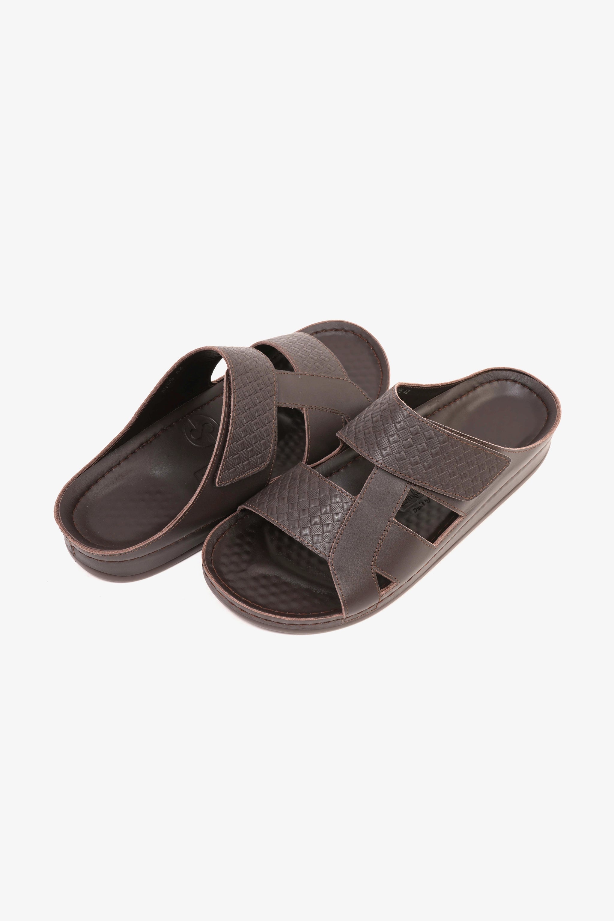 COMFORT PLUS MENS SANDALS - AV05 BROWN - Seventy7